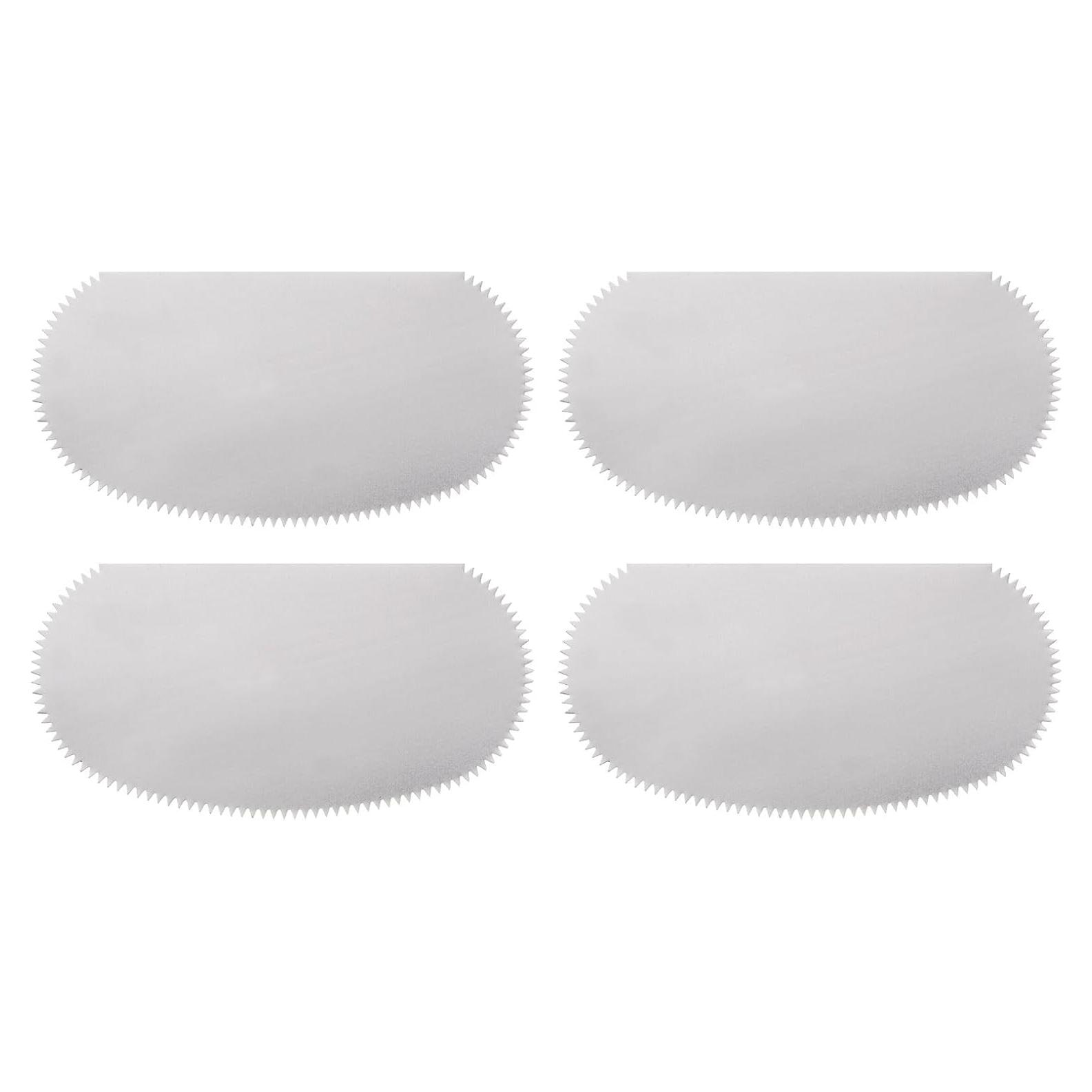 Raspador de Arcilla de Acero Inoxidable HARFINGTON 2 Pcs 14x10cm