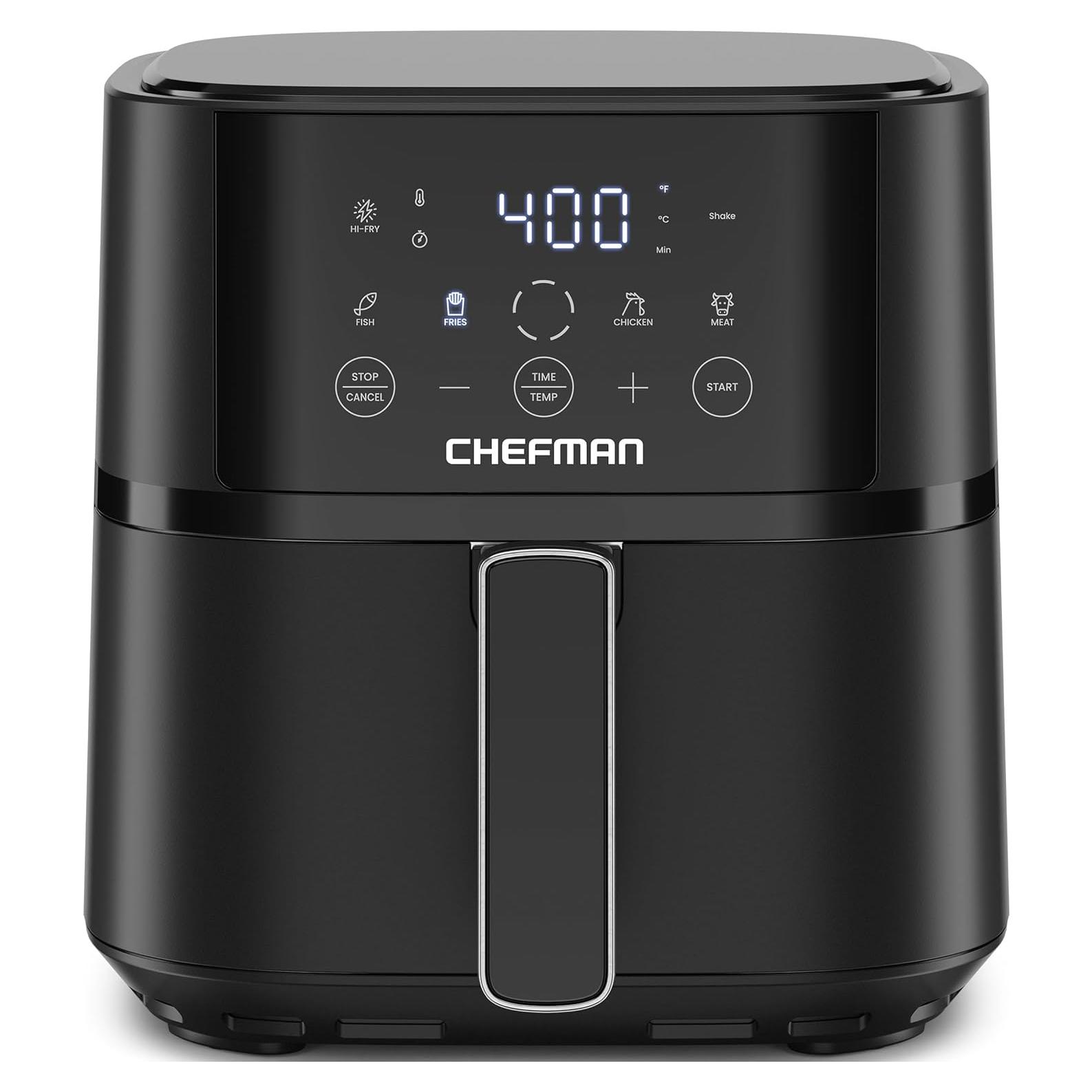 Freidora de Aire Chefman TurboFry 3.7L - Compacta y Táctil