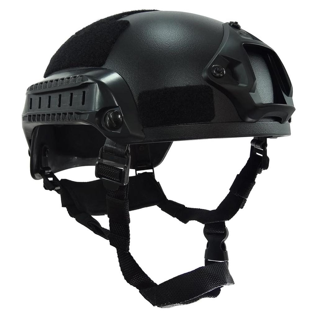 Casco Táctico OneTigris MICH 2001 Ajustable 56-61cm Negro