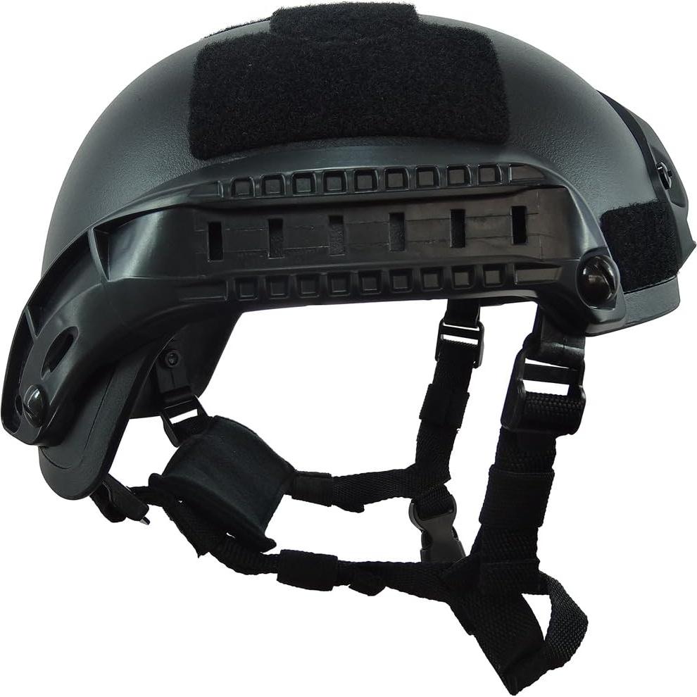 Casco Táctico OneTigris MICH 2001 Ajustable 56-61cm Negro