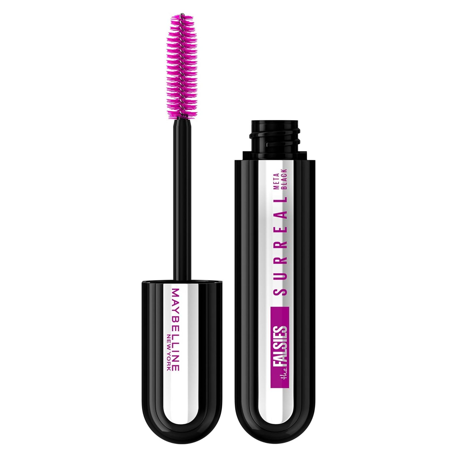 Máscara Lavable Maybelline The Falsies Surreal 9.8 ml Negro