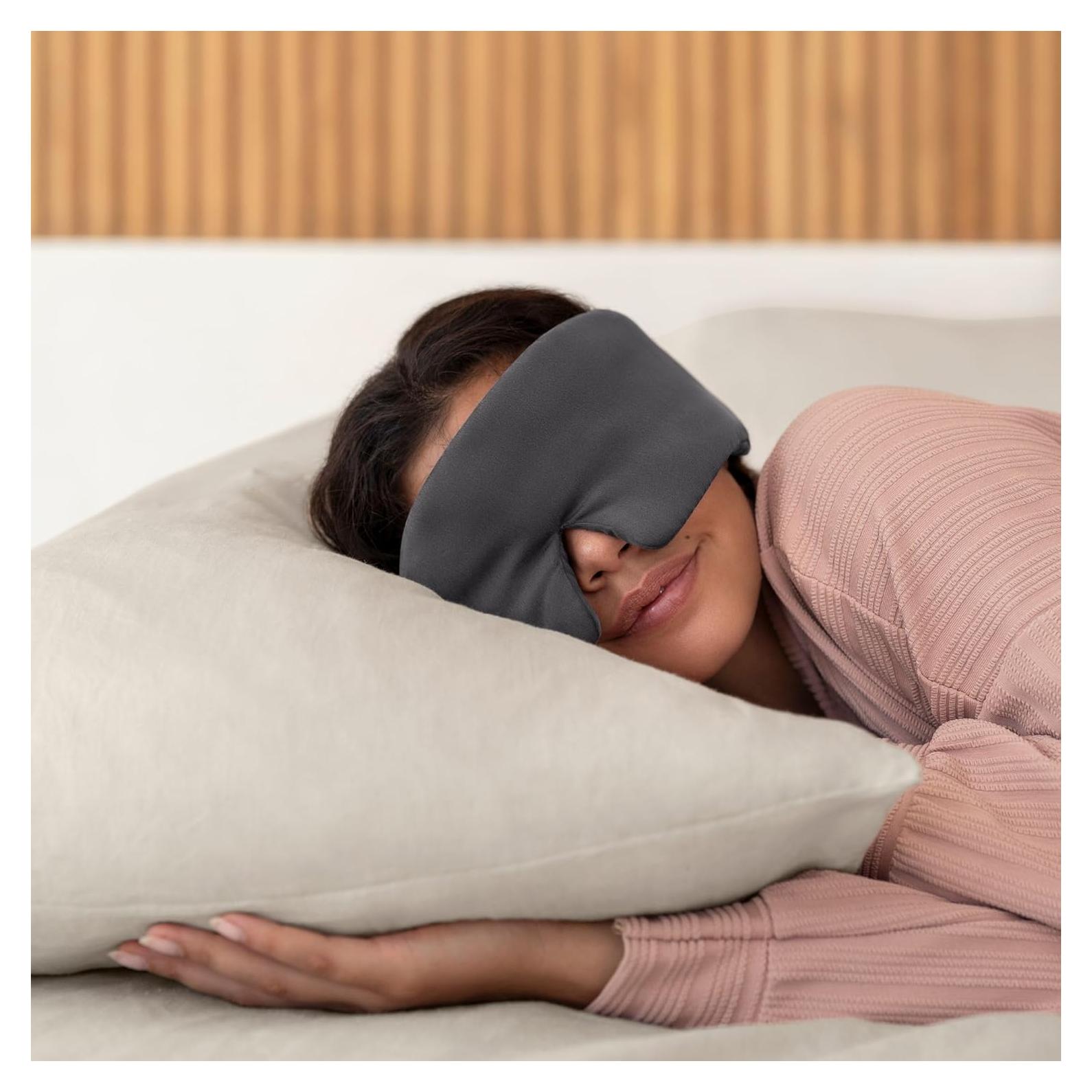 Máscara de Sueño Baloo de Seda con Peso y Amatista 1 Unidad