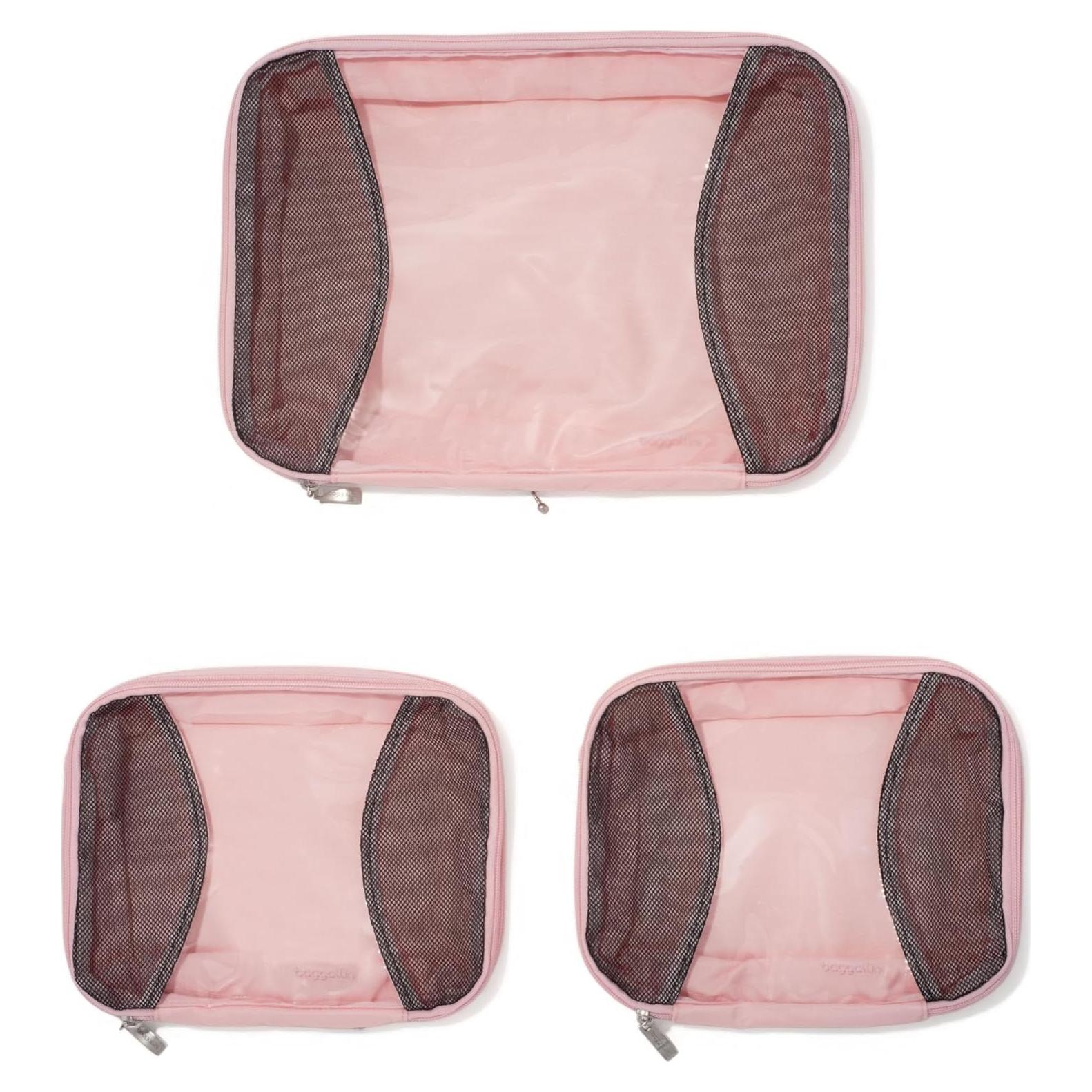 Conjunto 3 Cubos de Compresión Baggallini Nylon Ligero