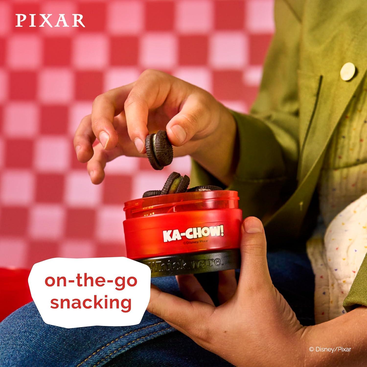 Contenedores apilables Whiskware Pixar 3 tazas para refrigerios