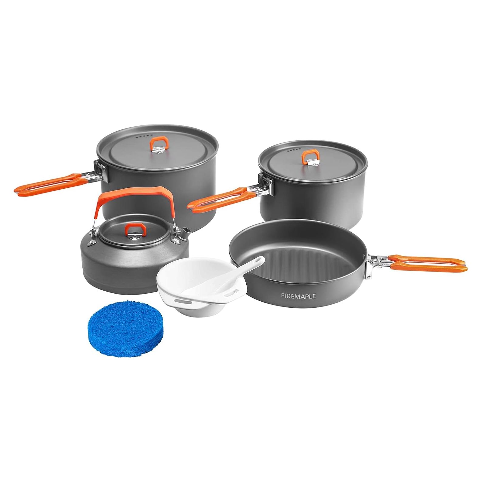 Juego de cocina Fire-Maple Feast 12 piezas para camping