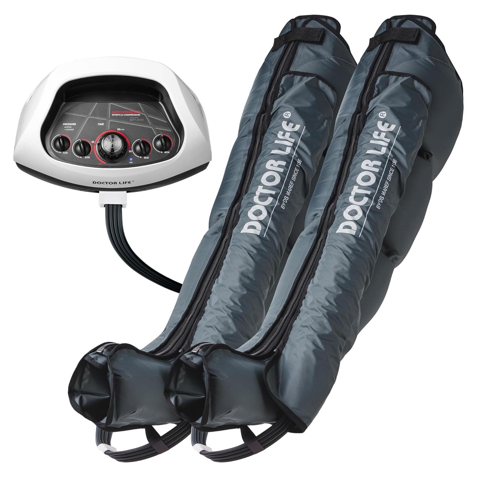 Masajeador de Piernas Doctor Life SP-2000 L - Compresión Dinámica