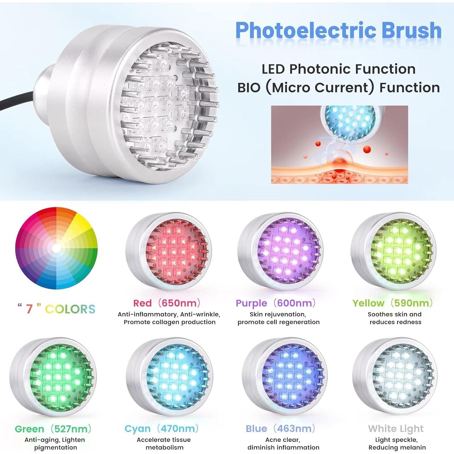 Máquina de Microdermoabrasión 5 en 1 Mcwdoit Facial Profesional