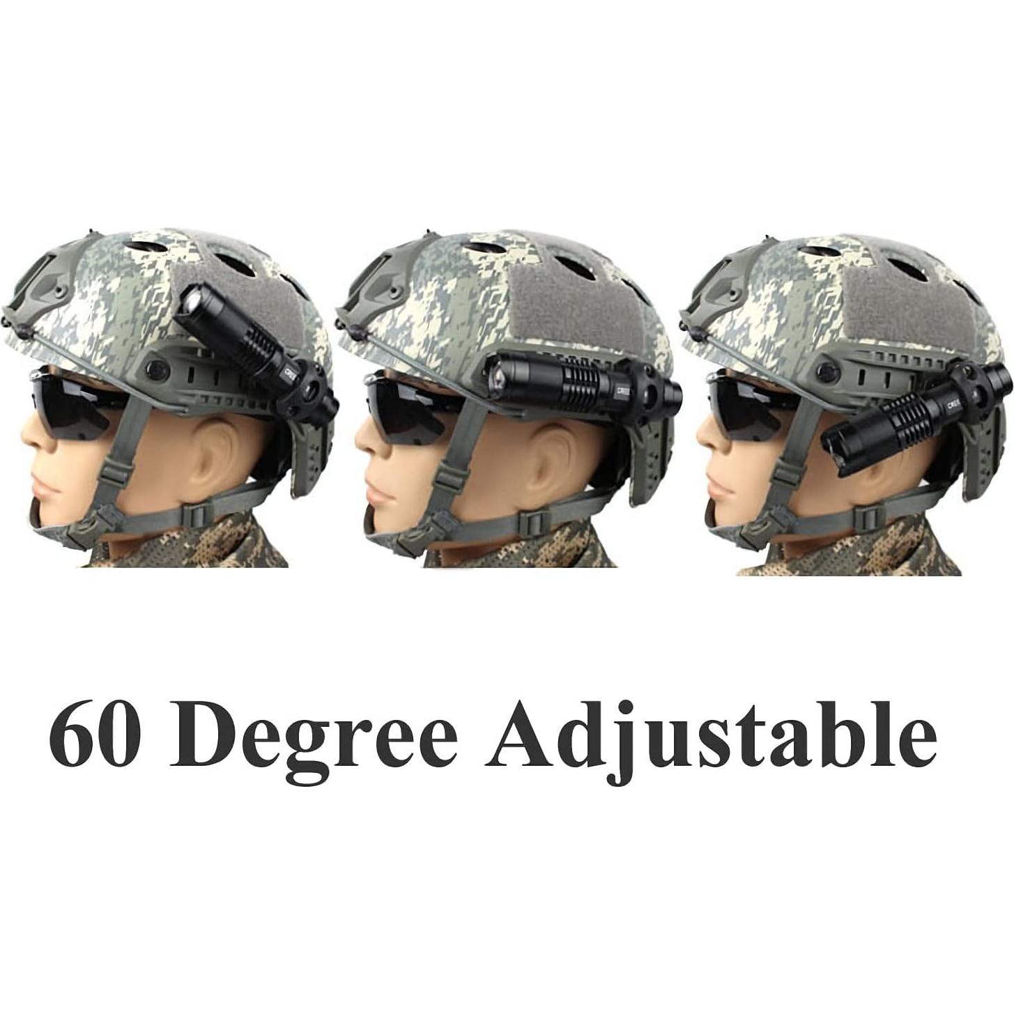 Linterna Táctica LED HIGOO para Casco Fast IBH MICH2000