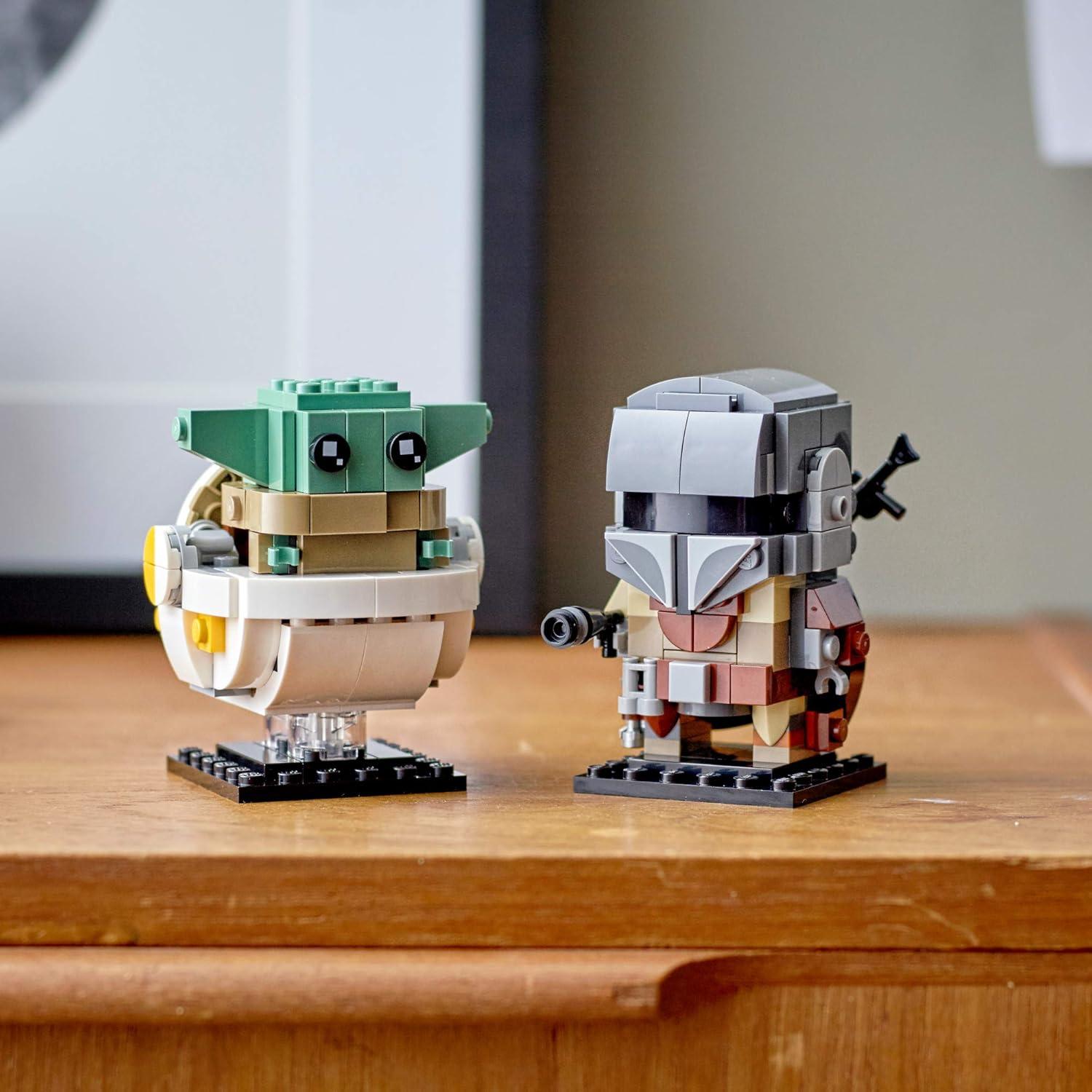 LEGO BrickHeadz Star Wars Mandaloriano y Baby Yoda 75317