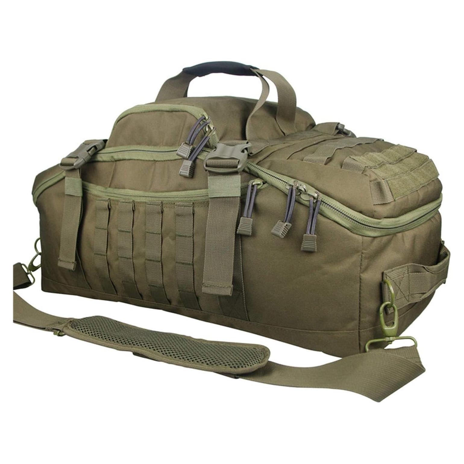 Mochila Militar 3 en 1 HYKING Verde 85L Duffle Gym Viaje