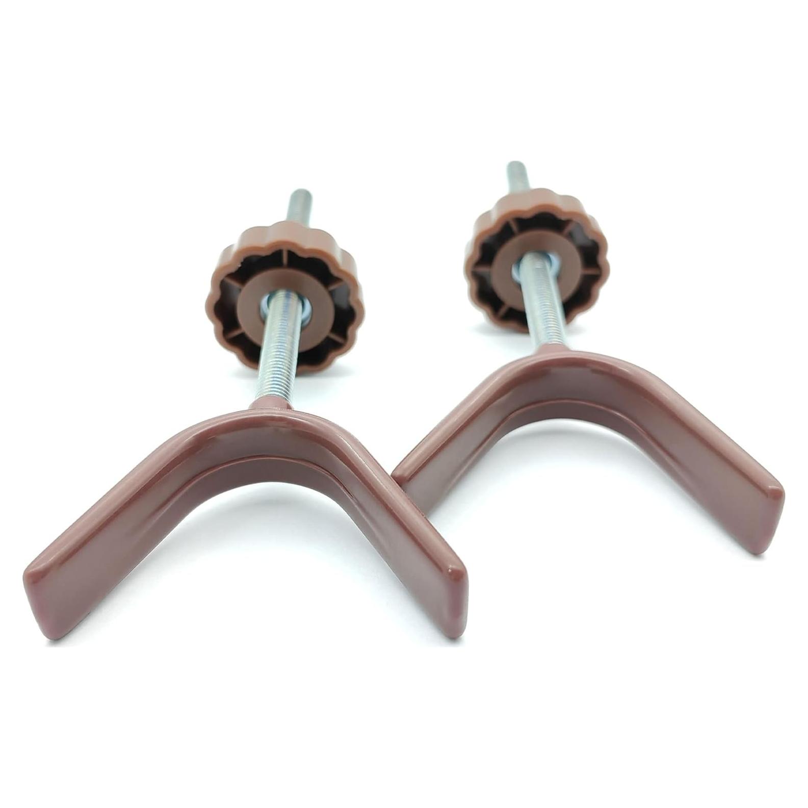 Adaptador Barandilla Puerta Bebé Vmaisi M8 12cm Marrón