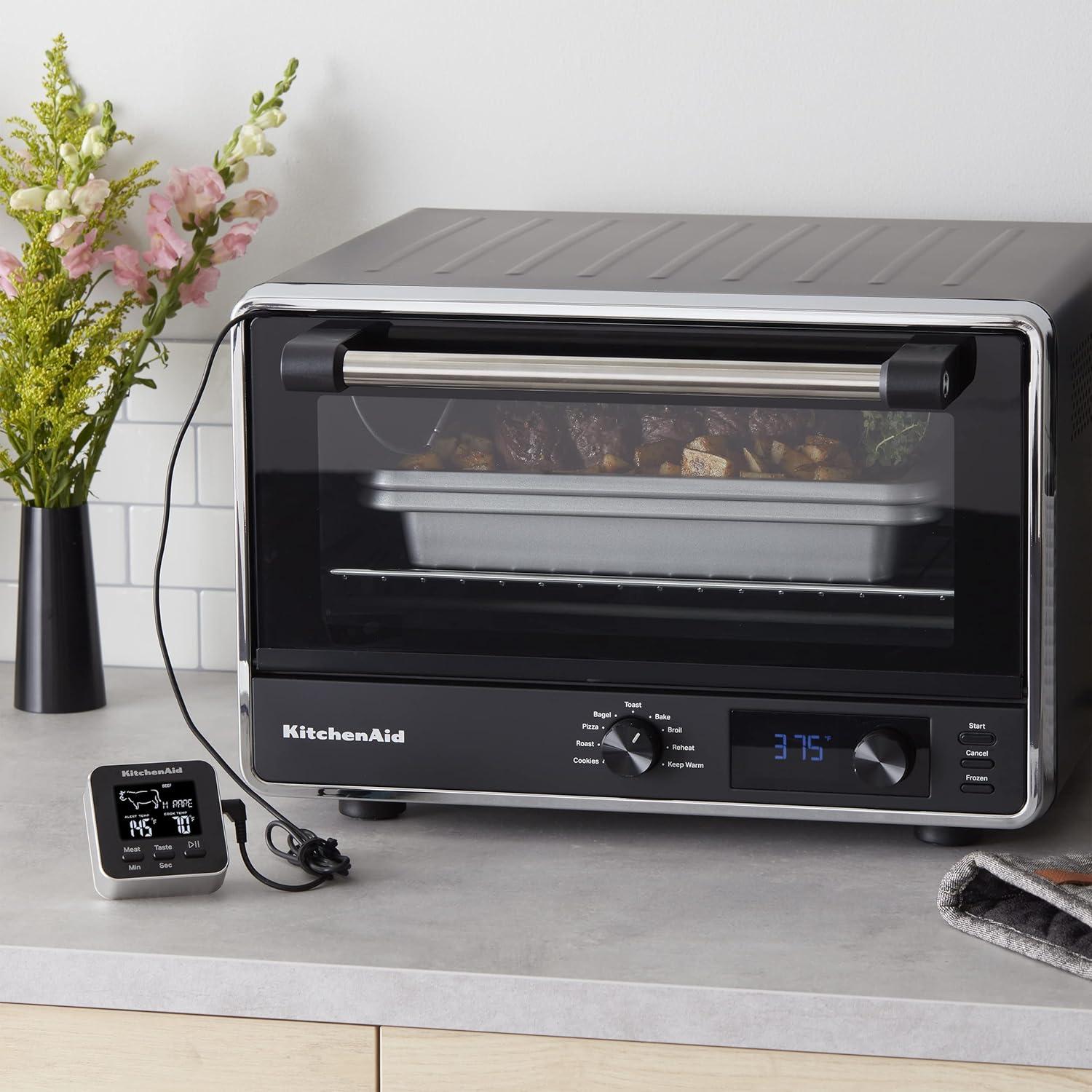 Termómetro de Sonda Programable KitchenAid KQ906 - Negro