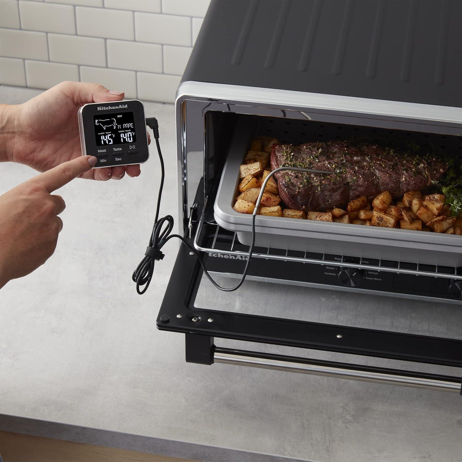 Termómetro de Sonda Programable KitchenAid KQ906 - Negro