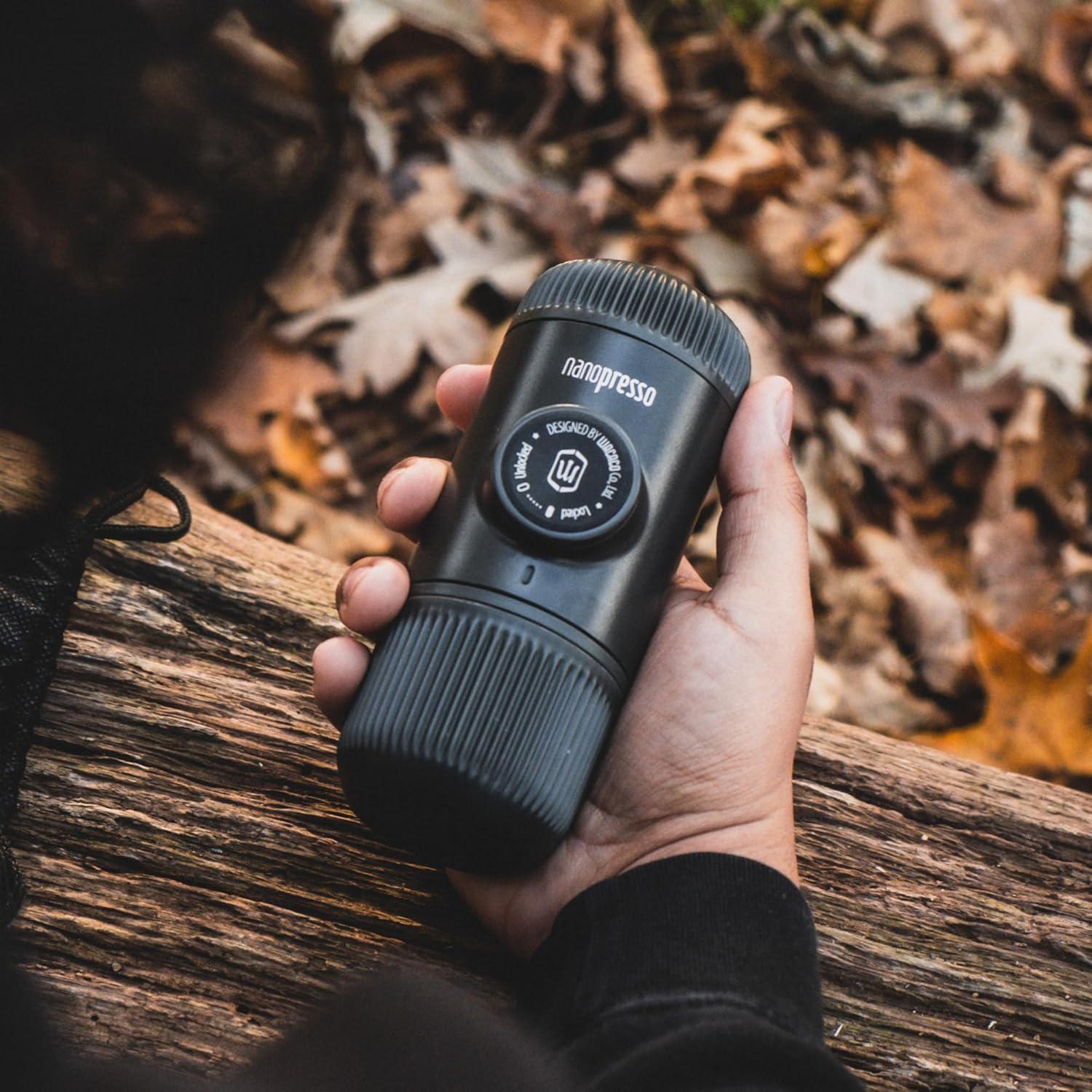 Cafetera Portátil WACACO Nanopresso 18 Bar Manual Espresso