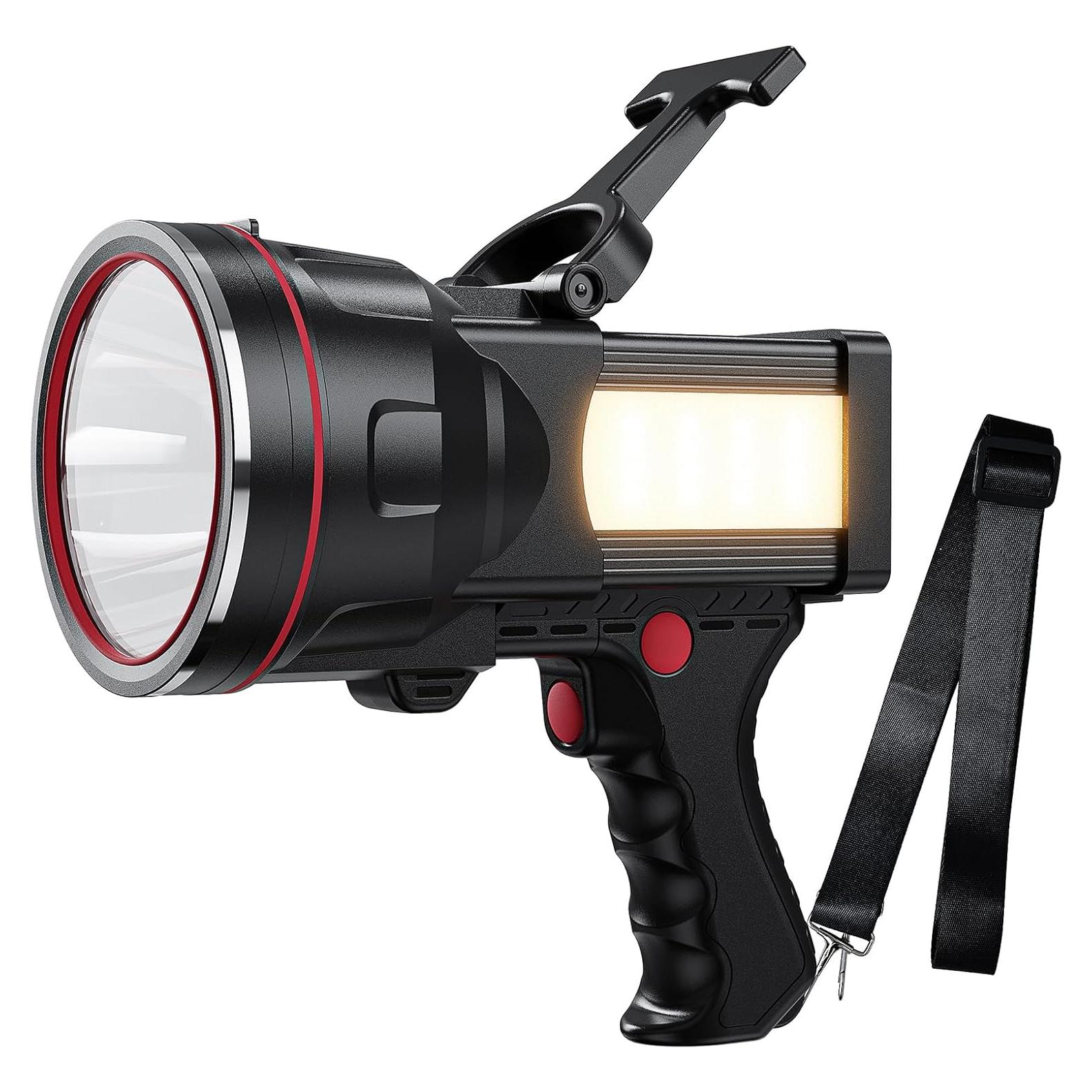 Linterna Recargable ANLOOK Q984 LED 15200mAh Impermeable