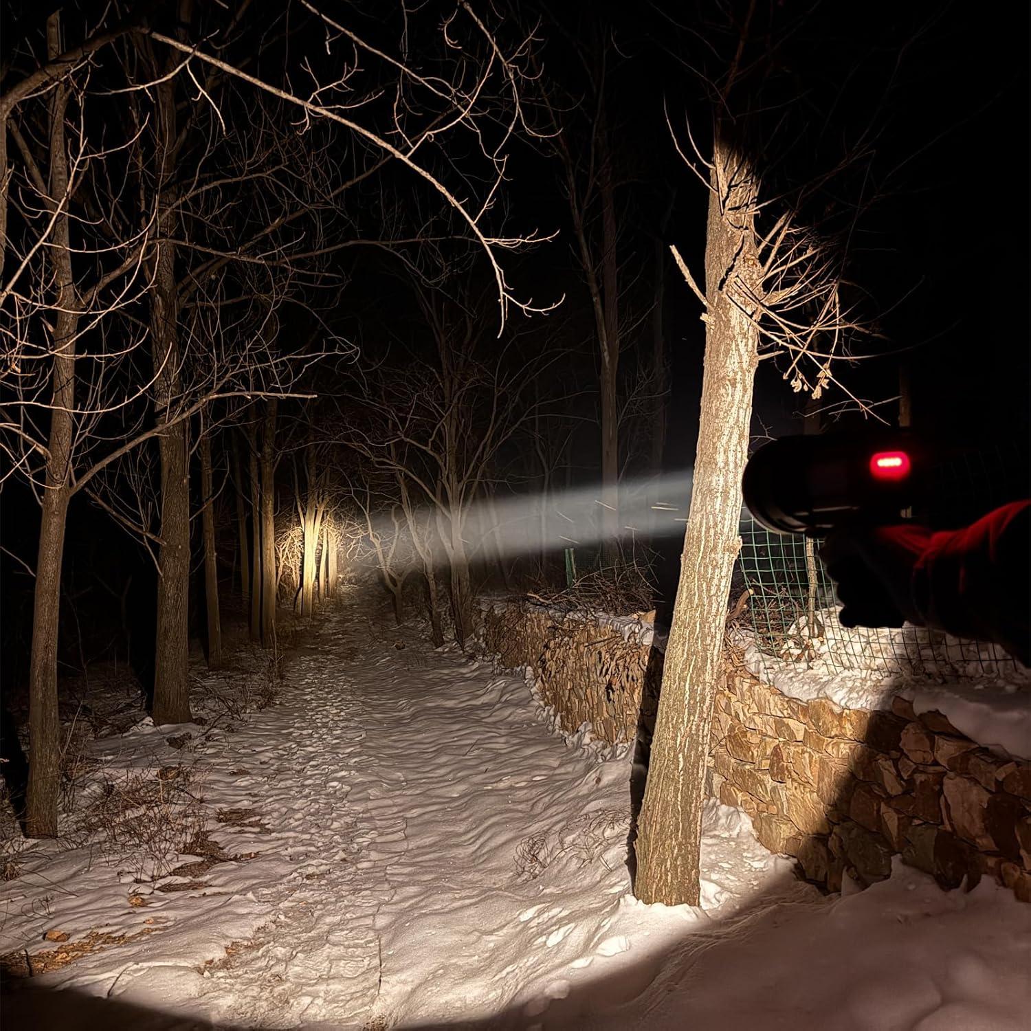 Linterna Recargable ANLOOK Q984 LED 15200mAh Impermeable