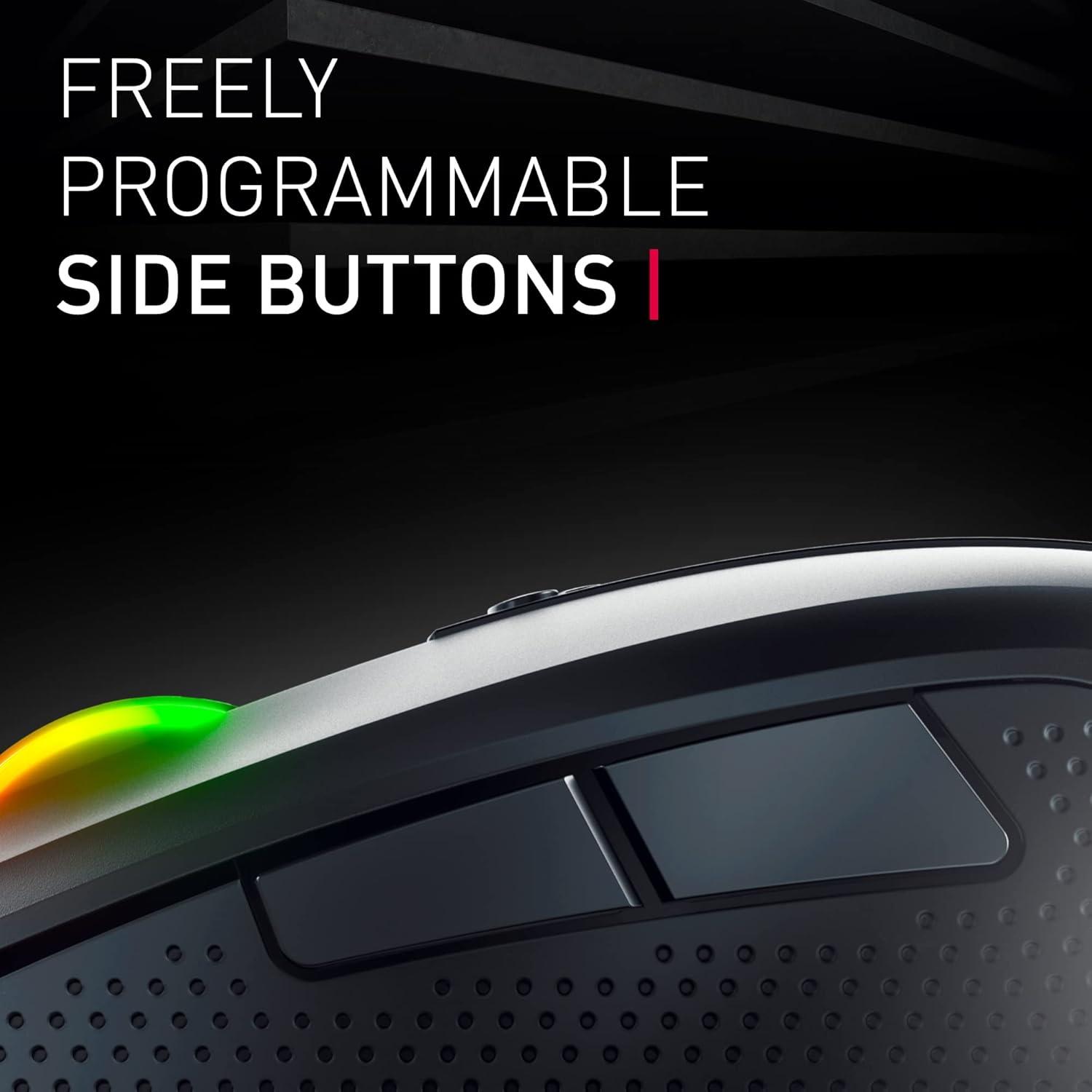 Ratón Gaming Cherry MC 2.1 Negro con Iluminación RGB 5000 DPI