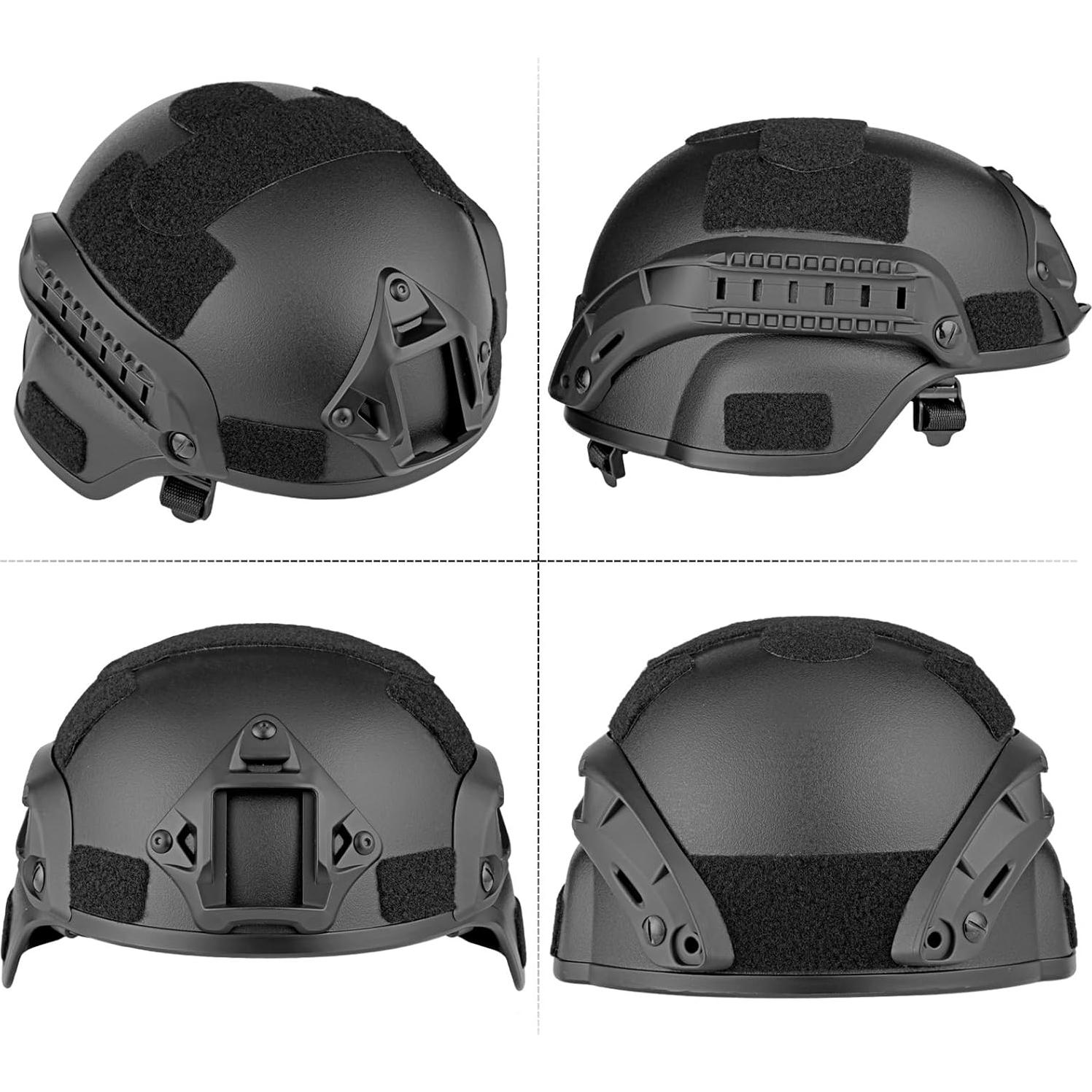 Casco Táctico SANYETS Hel-24-001 con Gafas y Máscara