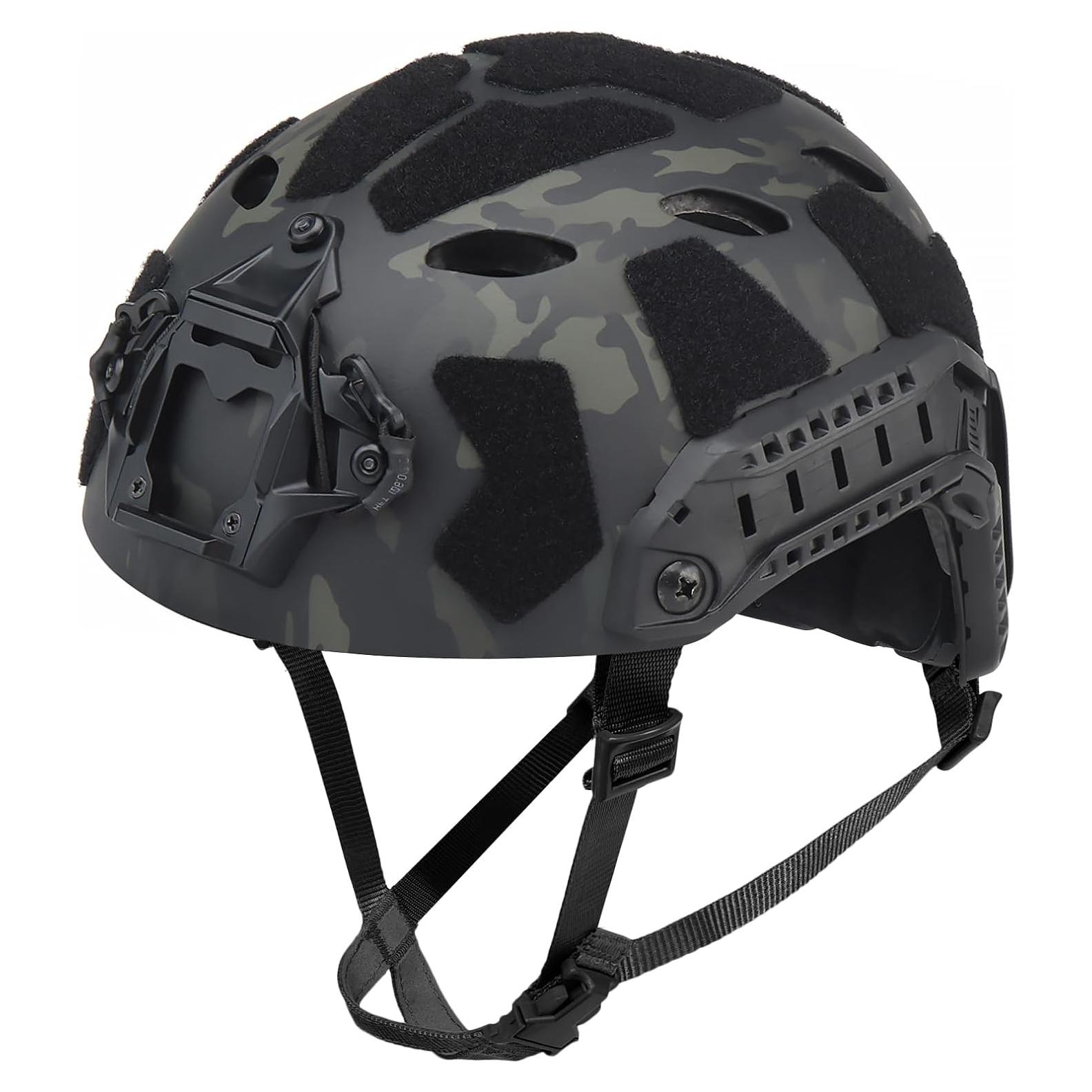 Casco Táctico AOUTACC Ajustable para Airsoft y Paintball