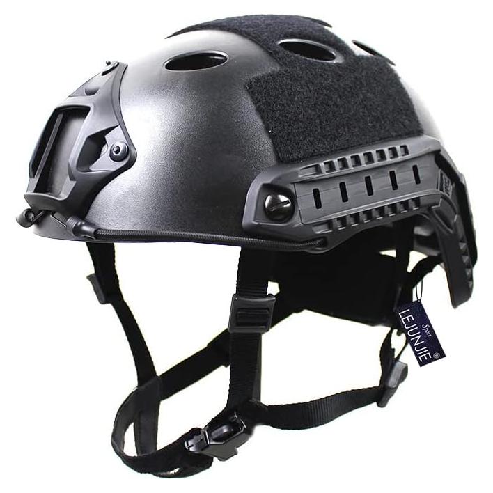 Casco Táctico LEJUNJIE LE191-PJ-BK para Airsoft Negro