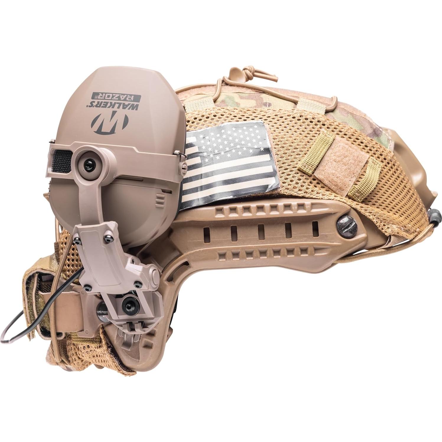 Adaptador de riel ARC Tigrett para casco Ops-Core y Walker