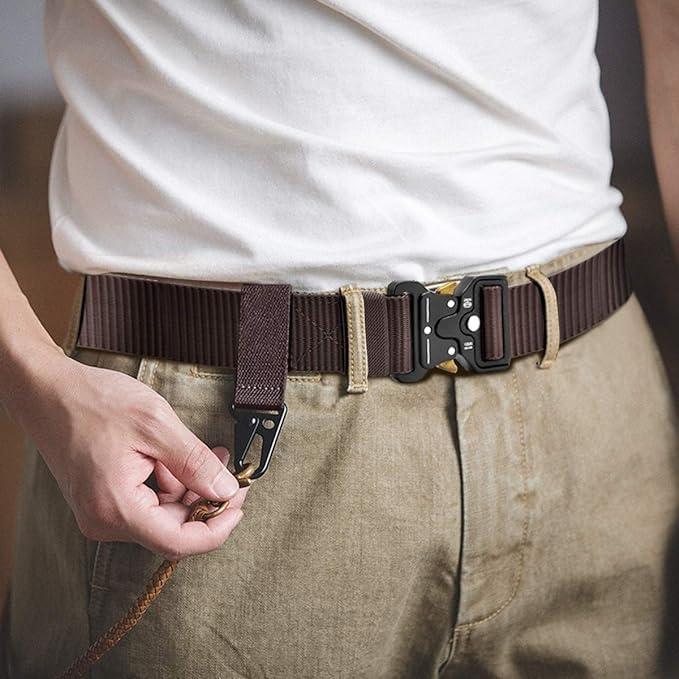 Cinturón Táctico DOOPAI Nylon Militar 2Pack Ajustable