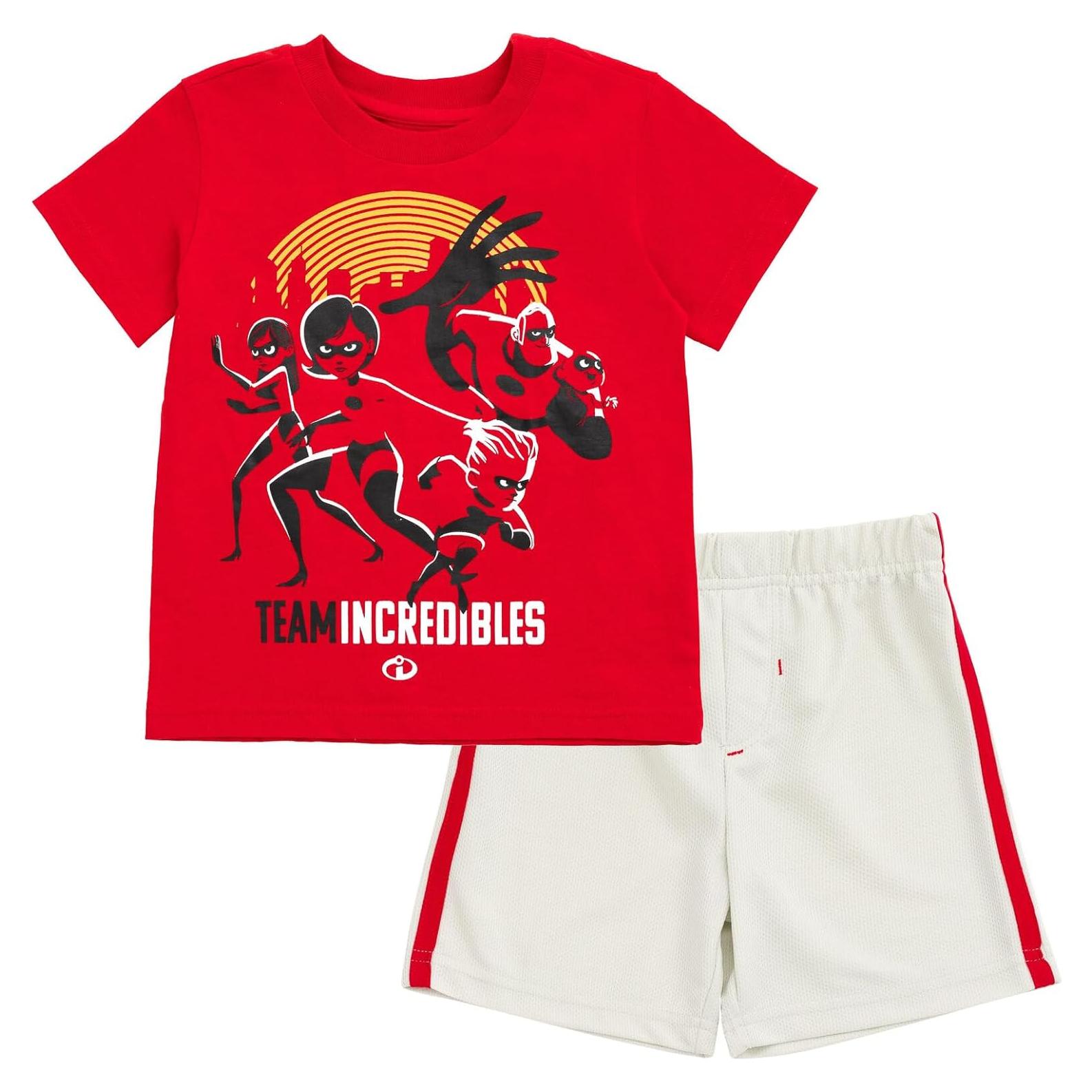 Conjunto Disney Camiseta y Pantalones Cortos Niños 2T