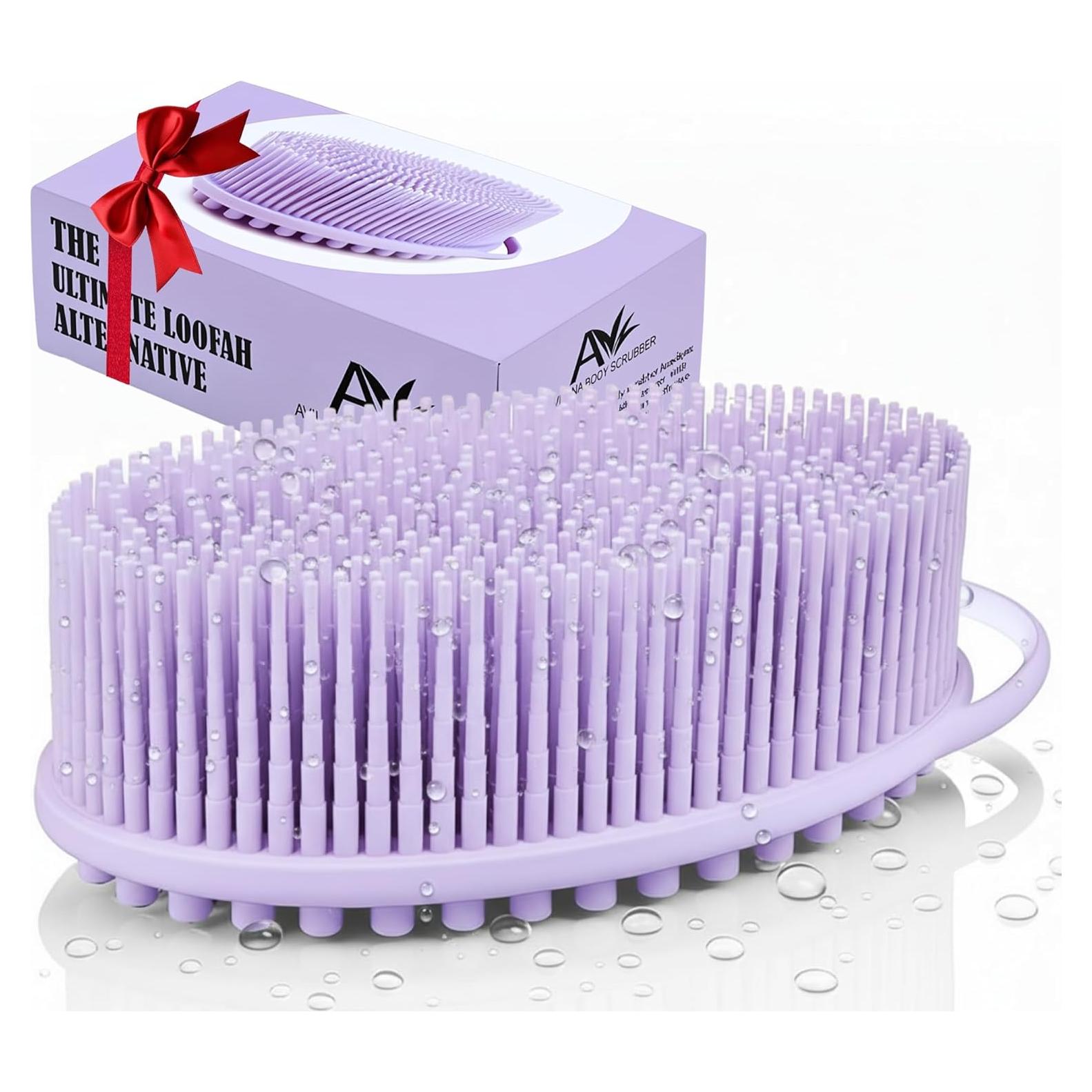 Exfoliante Corporal de Silicona Avilana - Doble Cara para Piel Sensible