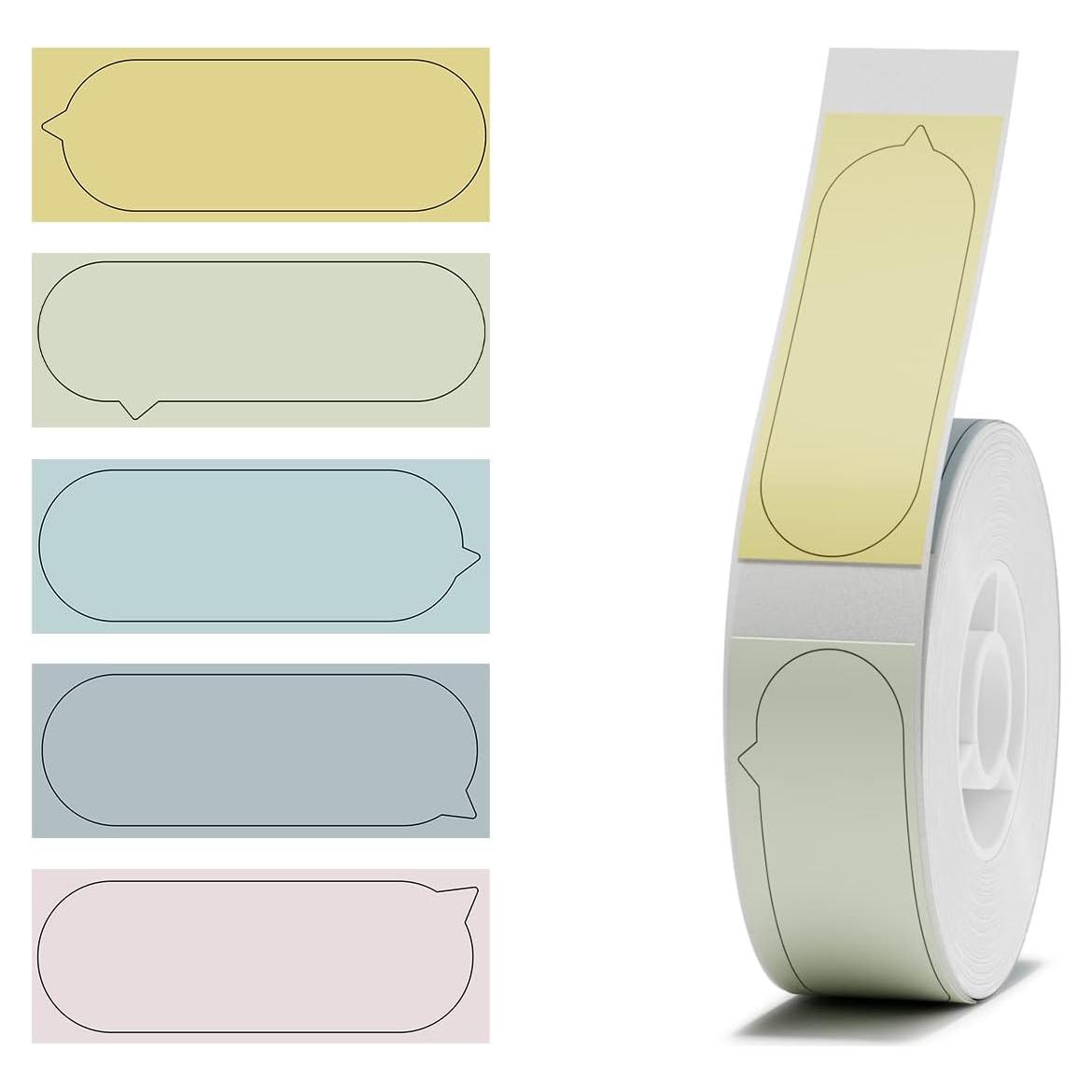 Cinta de Etiquetas NIIMBOT D11 14x40mm 5 Colores Papel Brillante