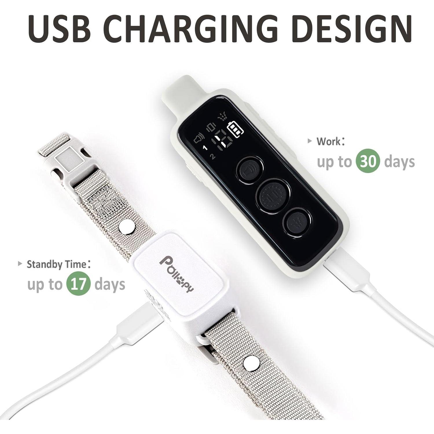 Collar de Entrenamiento para Perros POIIOPY P-510 Citronela