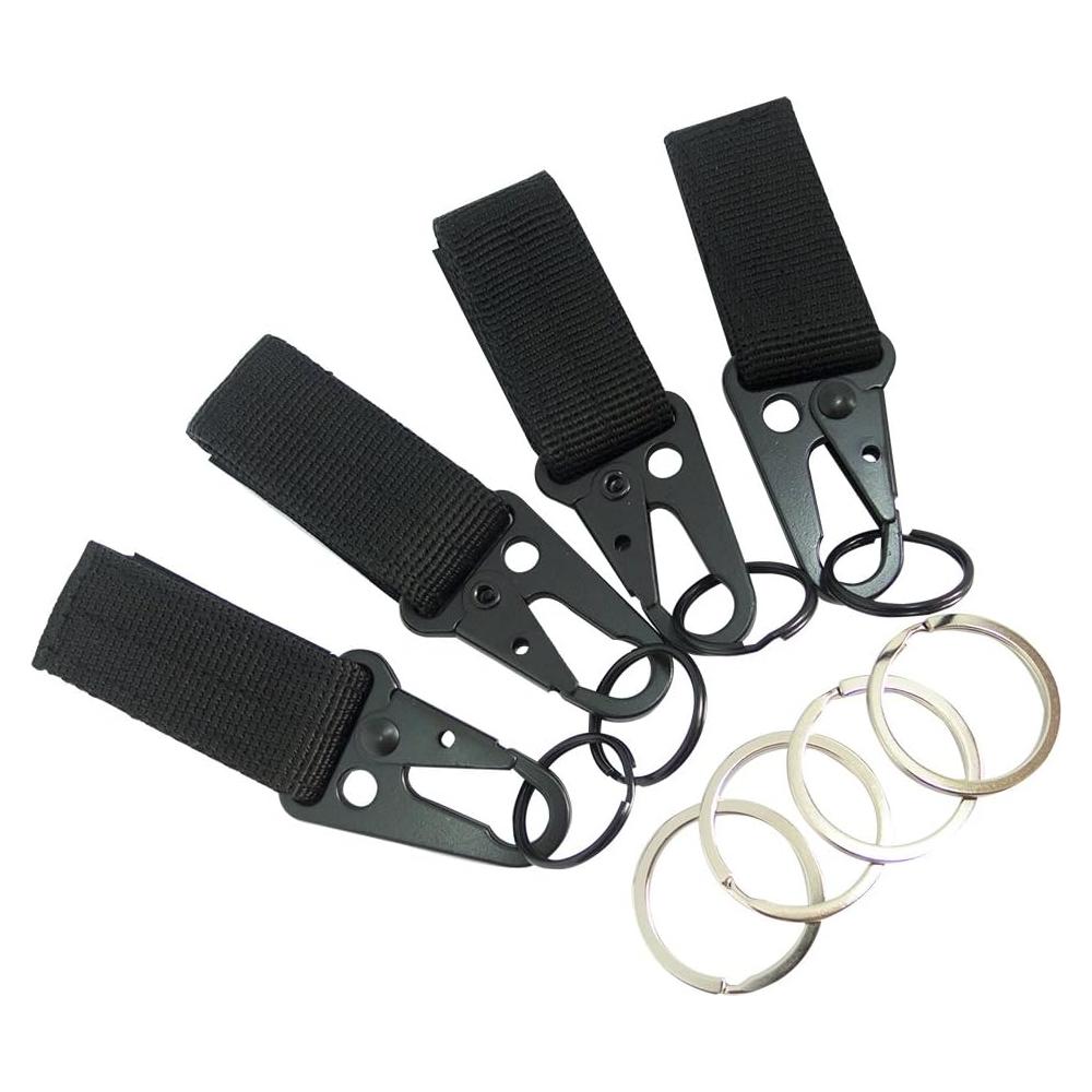 4 Pcs Soporte de Llave Bytiyar Clips Nylon Ganchos 2.54 cm