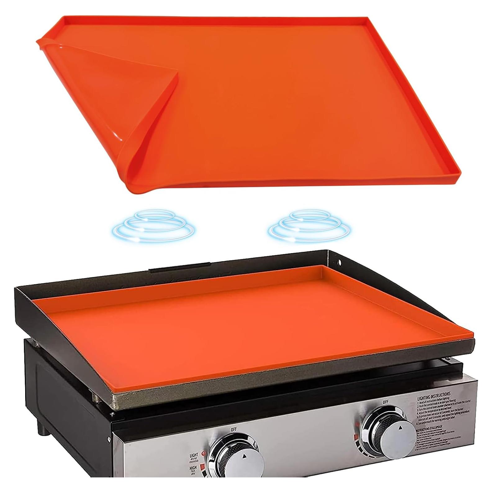 Cubierta de Silicona Beofinest para Plancha 22" Naranja