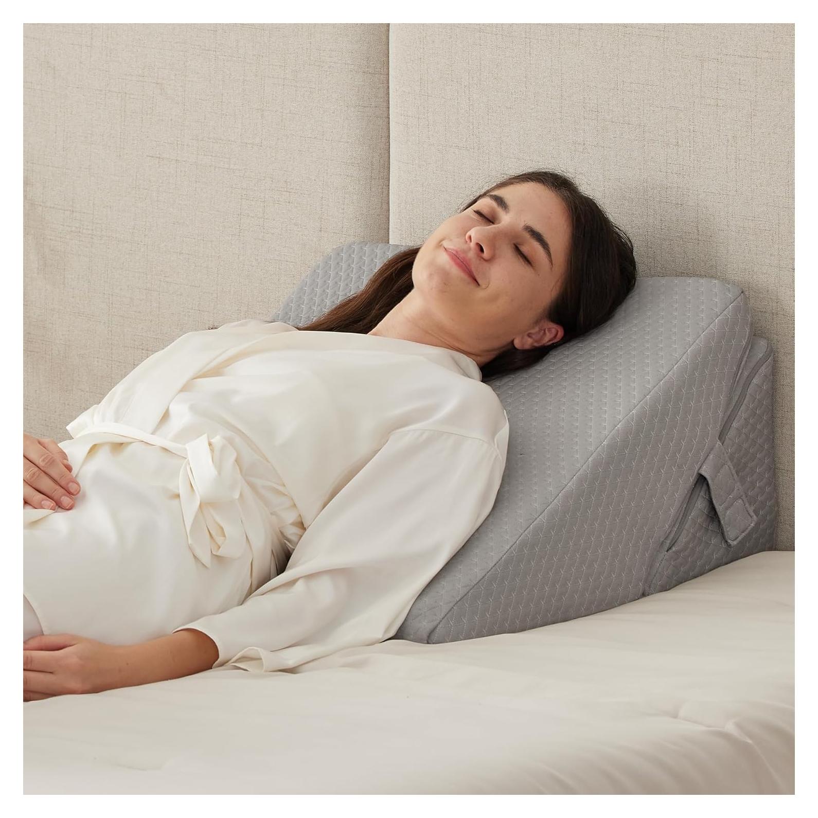 Cojín en Cuña Ajustable Ruqmuis 22-30 cm Espuma de Memoria