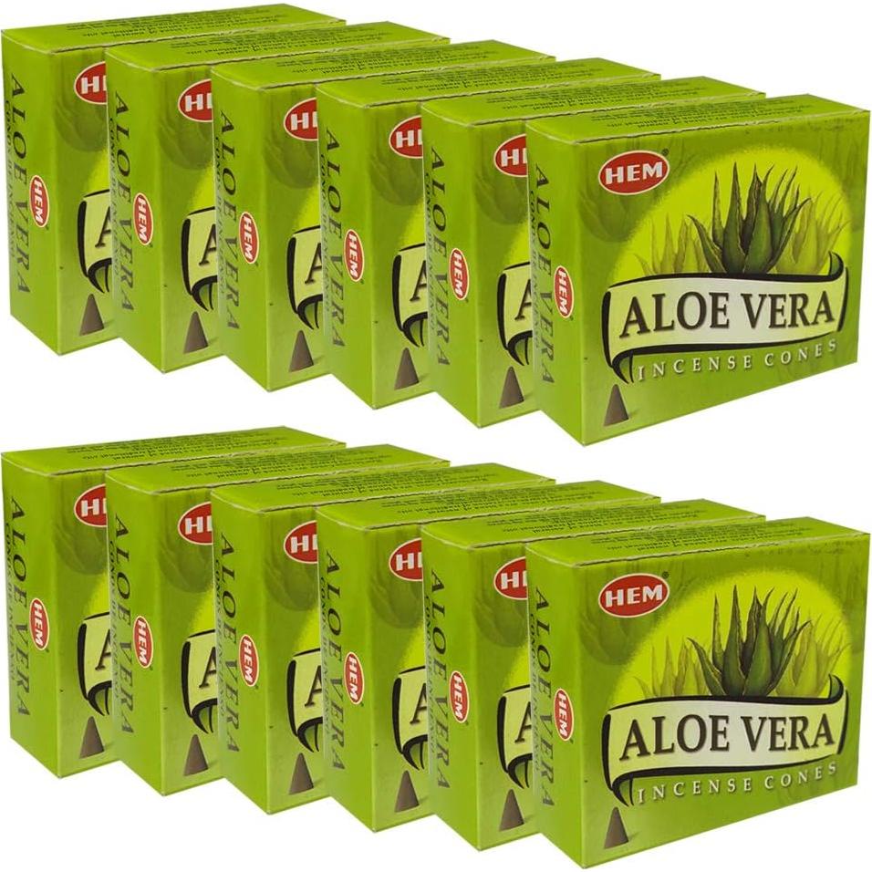 Kit de Incienso Aloe Vera Hem con Soporte Trumiri 295g