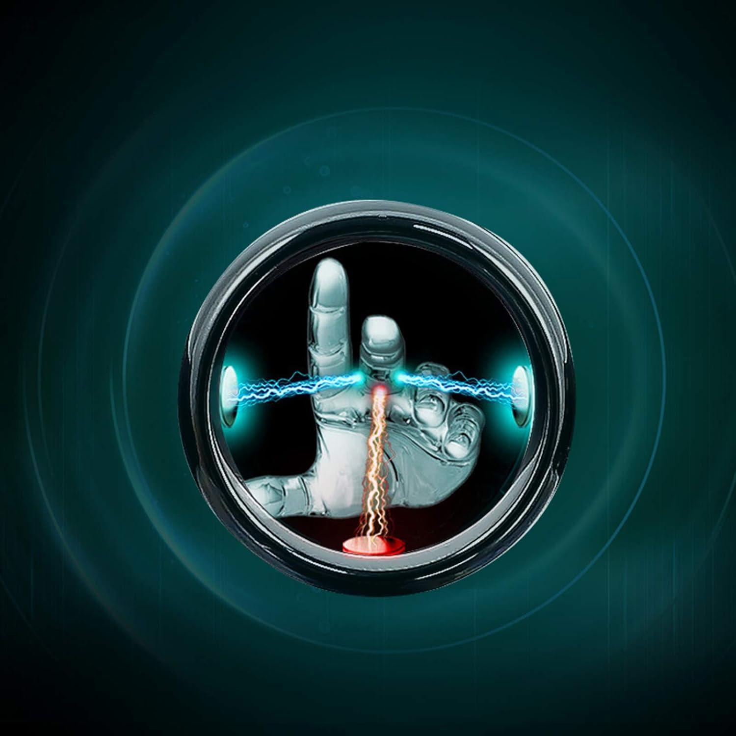 Anillo Inteligente NFC HECERE Cerámico Negro 6mm Tipo 2