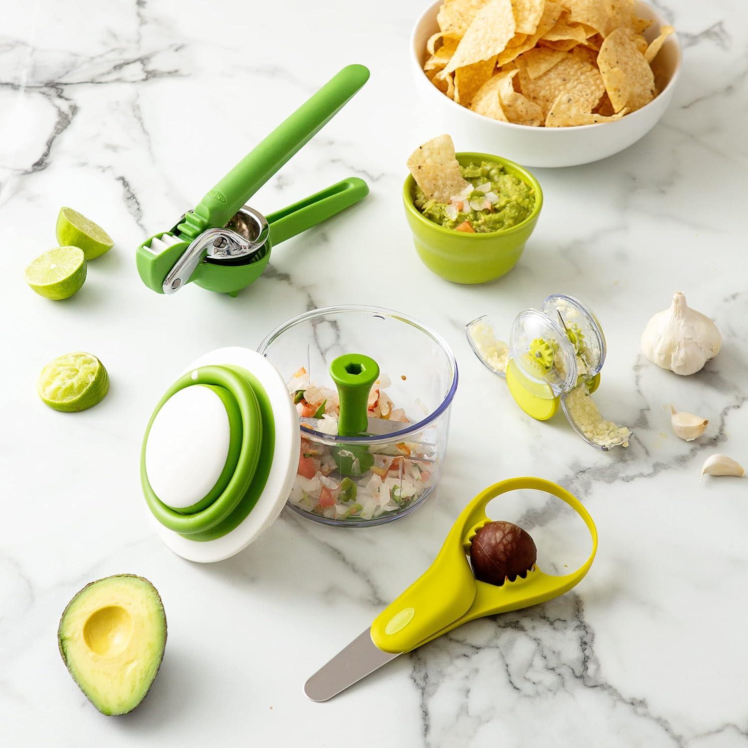 Picador de Alimentos Manual Chef'n VeggiChop Rúcula 13.97 cm