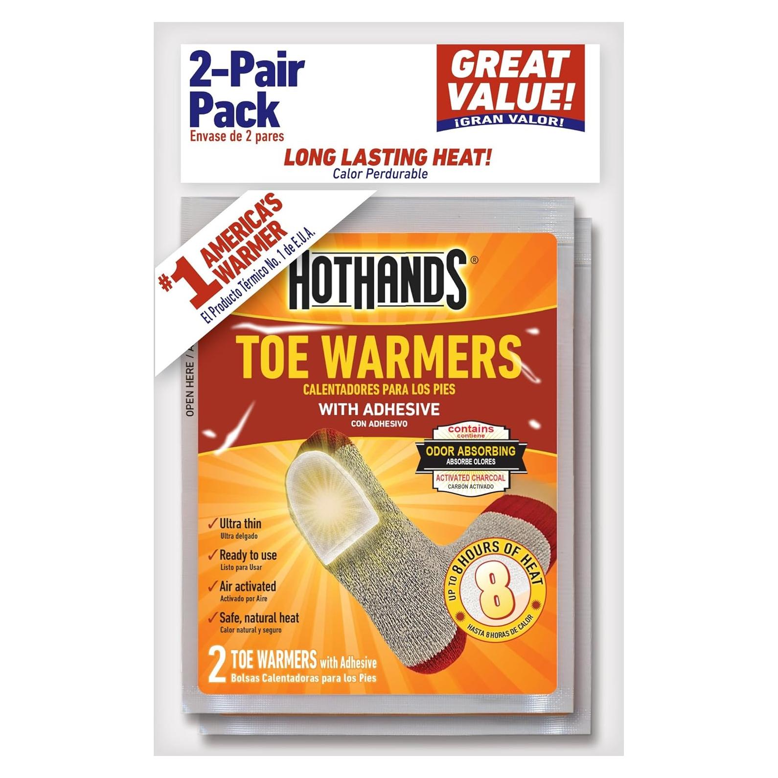 Toe Warmer (2 Pair Bag)