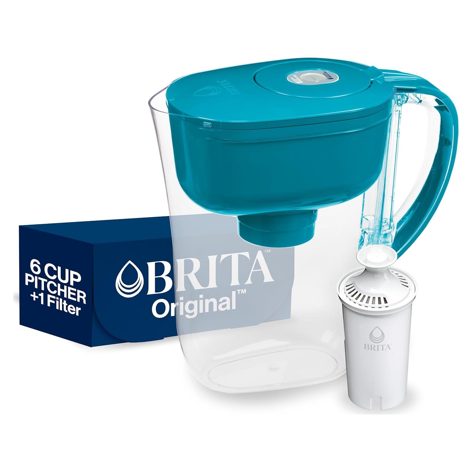 Jarra de Filtro de Agua Brita Metro 6 Tazas Libre de BPA