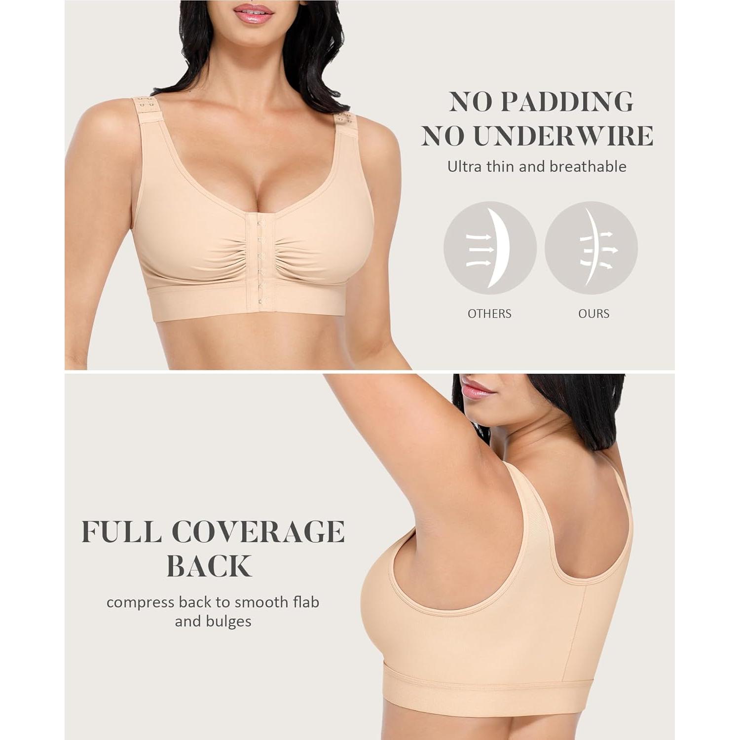 Sujetador Compresión Postquirúrgico FeelinGirl Mediano Piel