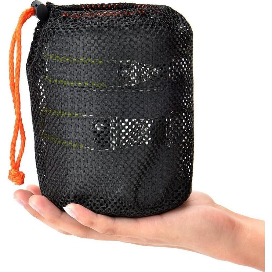 Juego de Utensilios de Cocina para Acampar Swiftrans Verde