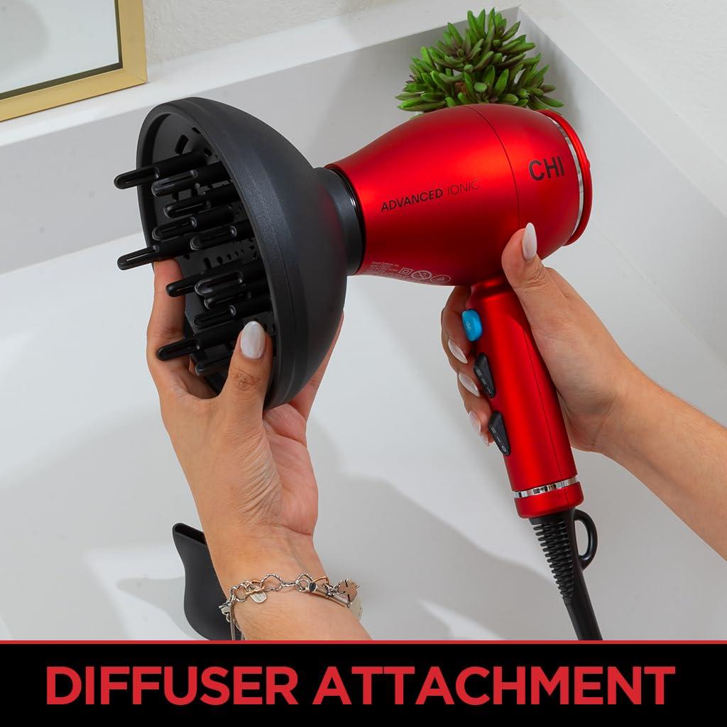 Secador de Pelo Iónico Compacto CHI 1875 Avanzado 0.95 kg