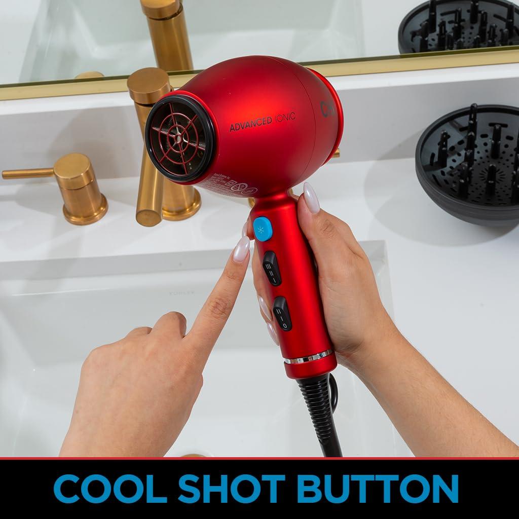 Secador de Pelo Iónico Compacto CHI 1875 Avanzado 0.95 kg