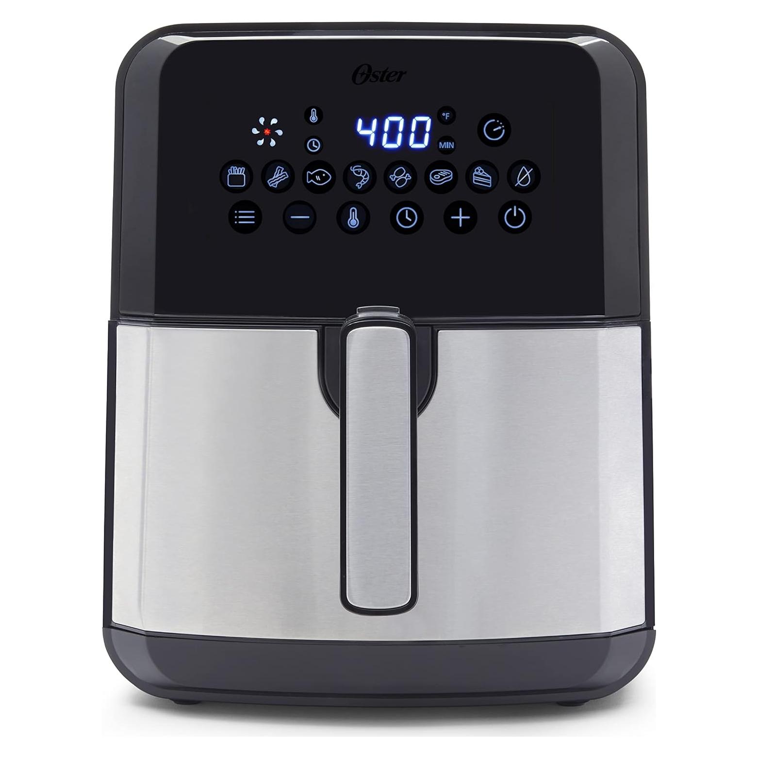 Freidora de Aire Digital XL Oster DiamondForce 4.74L Antiadherente