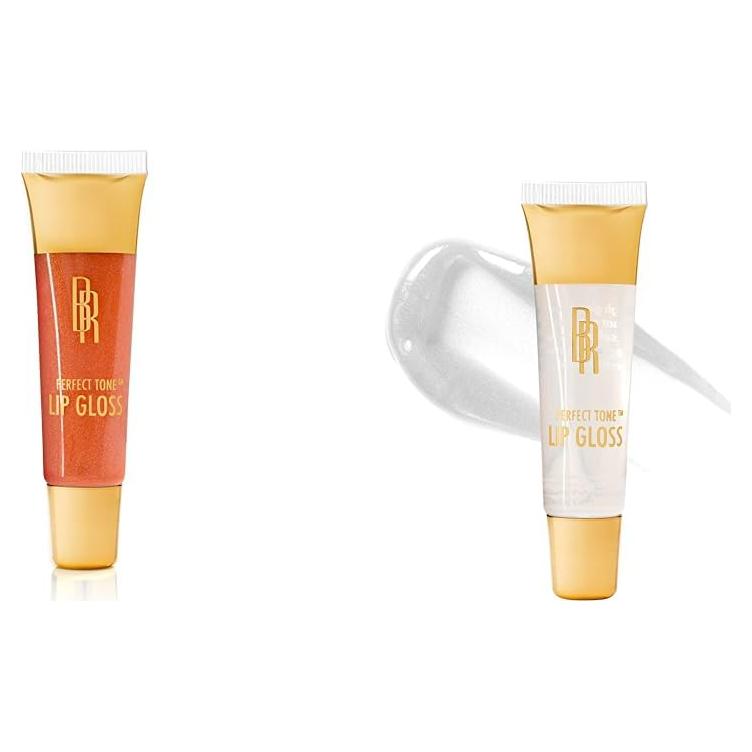 Brillo de Labios Black Radiance 2-Pack Caramelo Beso y Claro