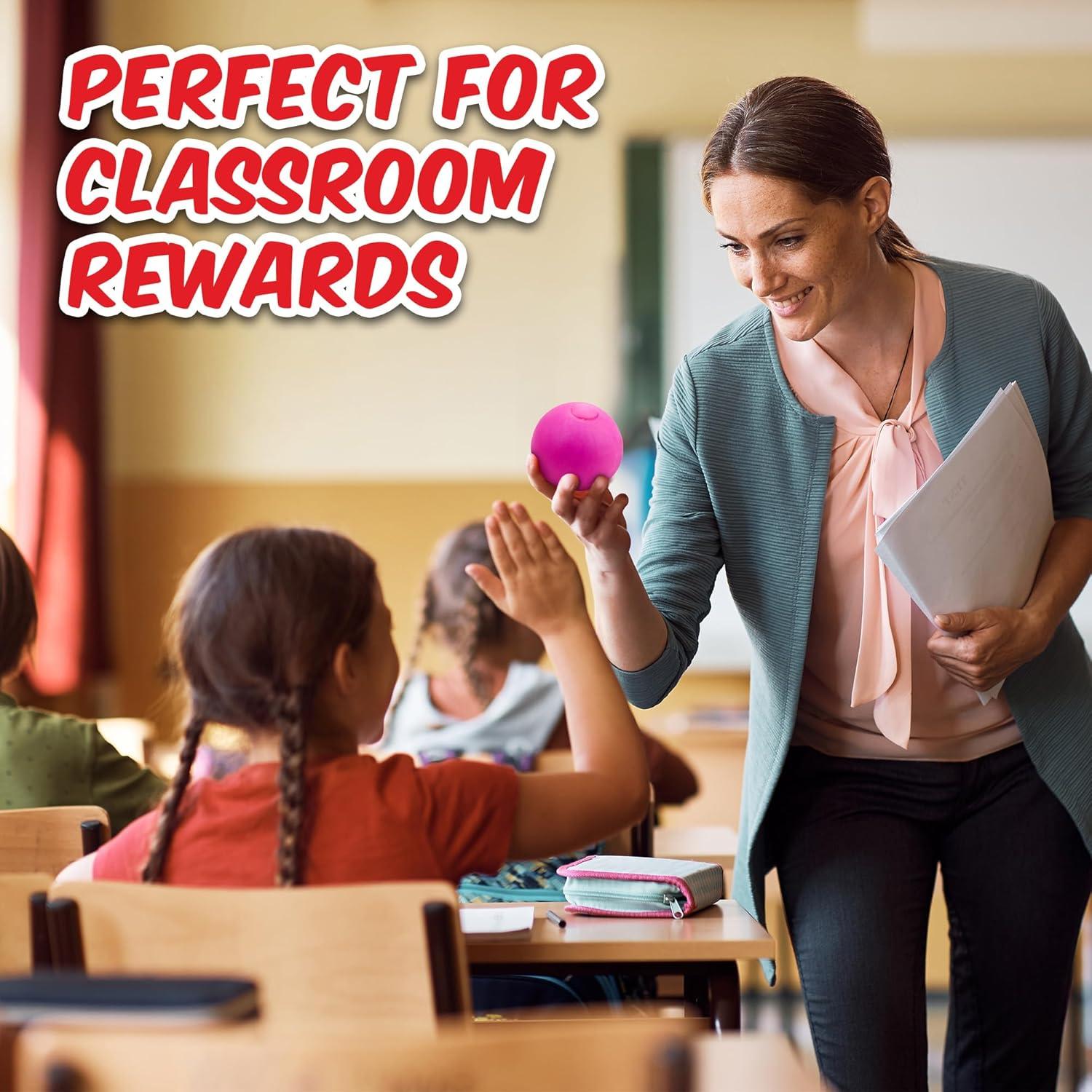 Pelotas Antiestrés Playbees 4PK - Juguetes Sensoriales 5.08 cm