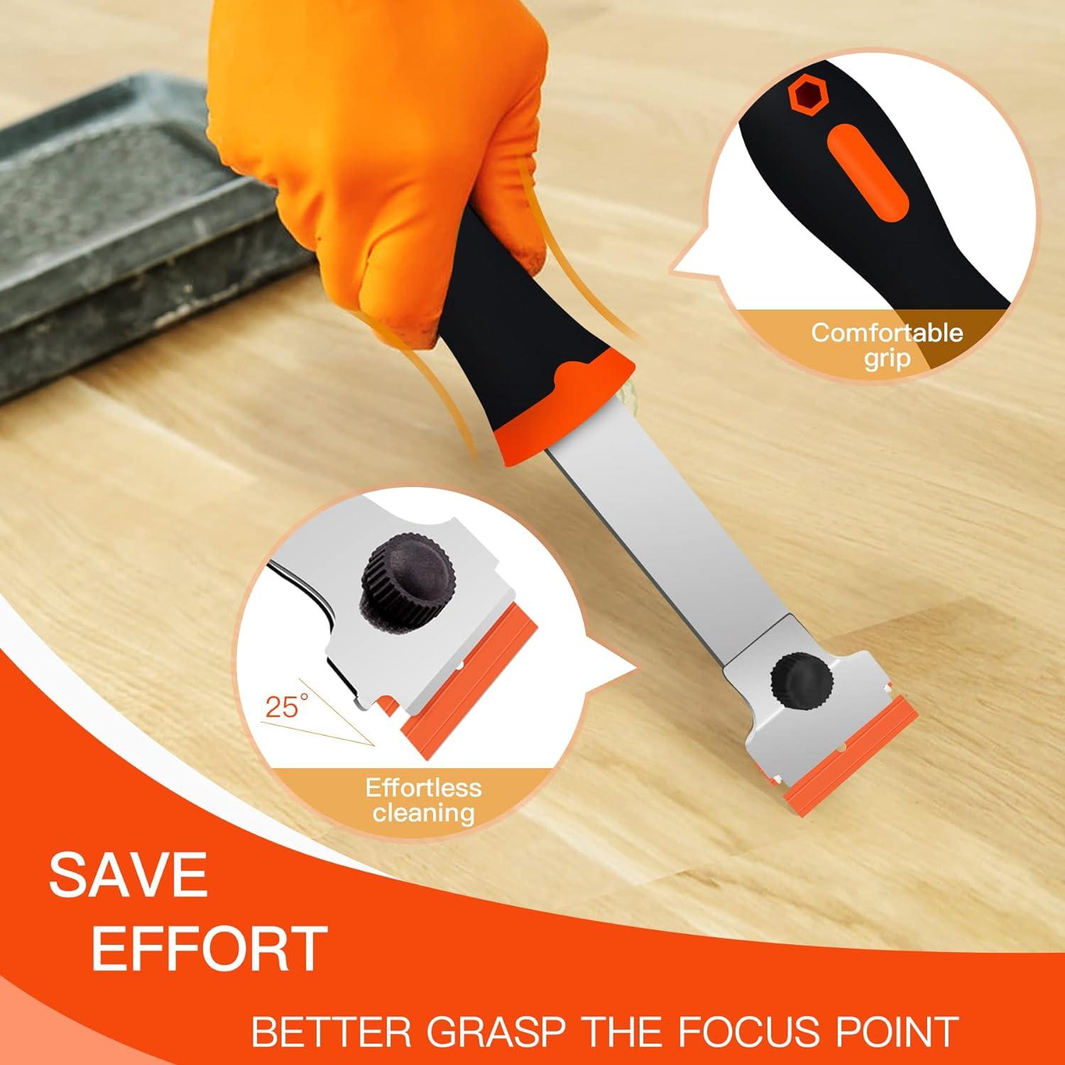 Raspador de Cuchilla DEKEones con Mango Largo y 10 Cuchillas