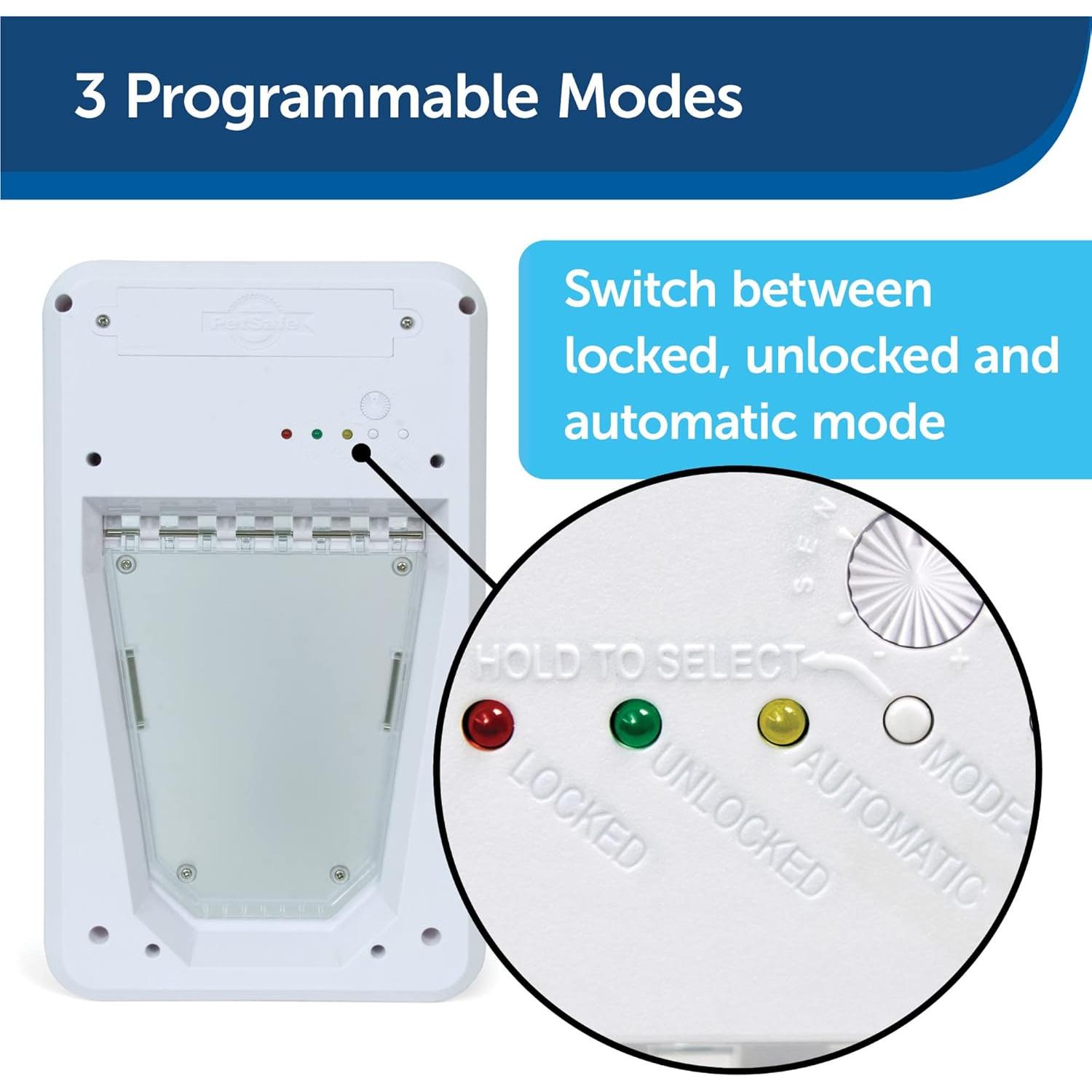 Puerta para Mascotas Electrónica PetSafe Grande con Sensor