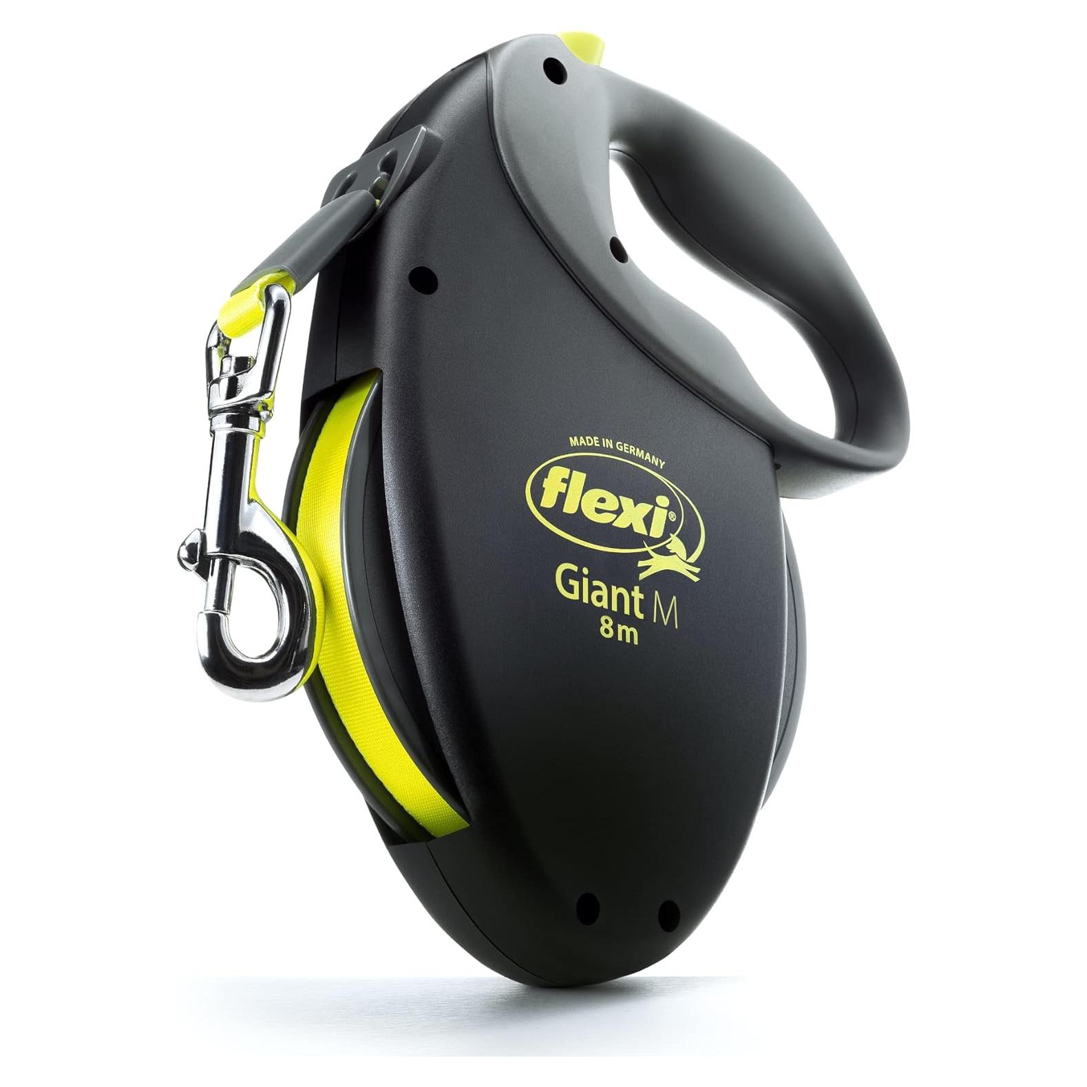 Correa Retráctil para Perros Flexi Gigante 7.9 m Negro hasta 25 kg
