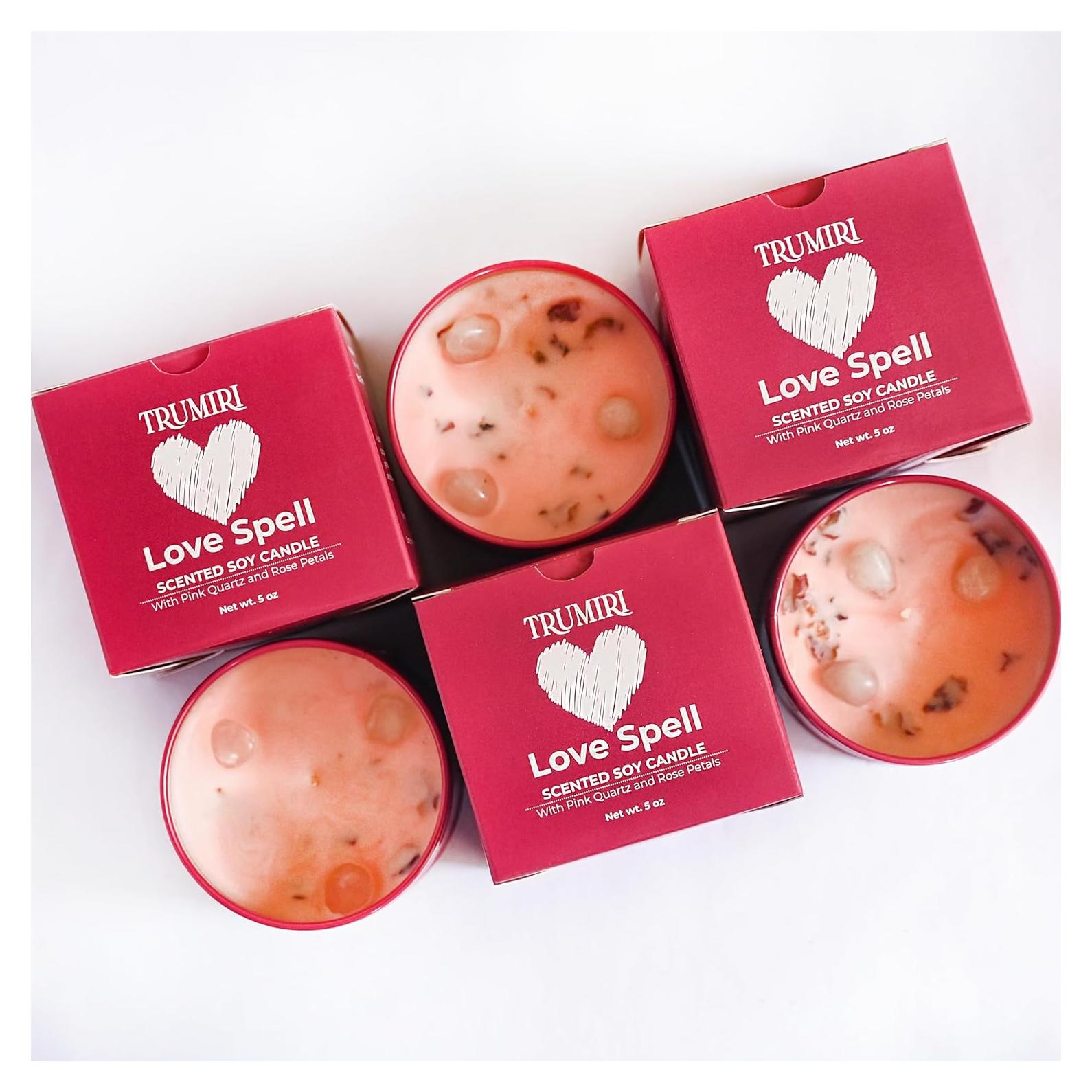 Velas Aromáticas Hechizo de Amor Goldberry - 3 x 140g Soja Orgánica