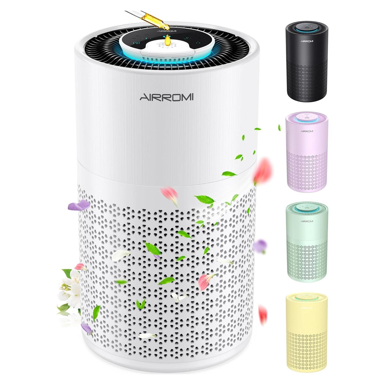 Purificador de Aire AIRROMI A2001 HEPA para Mascotas 91 m²